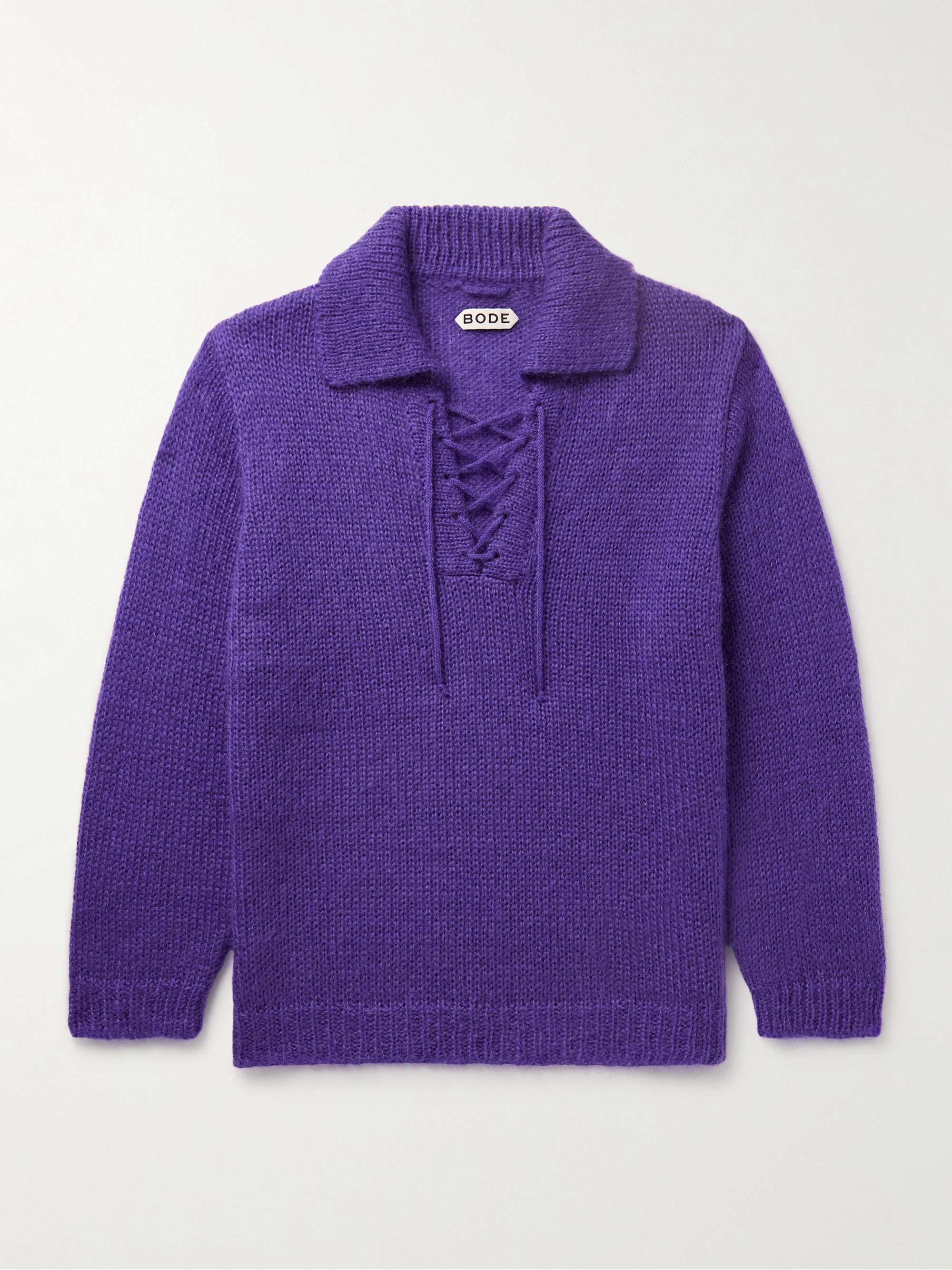 Alpine Mohair-Blend Sweater view