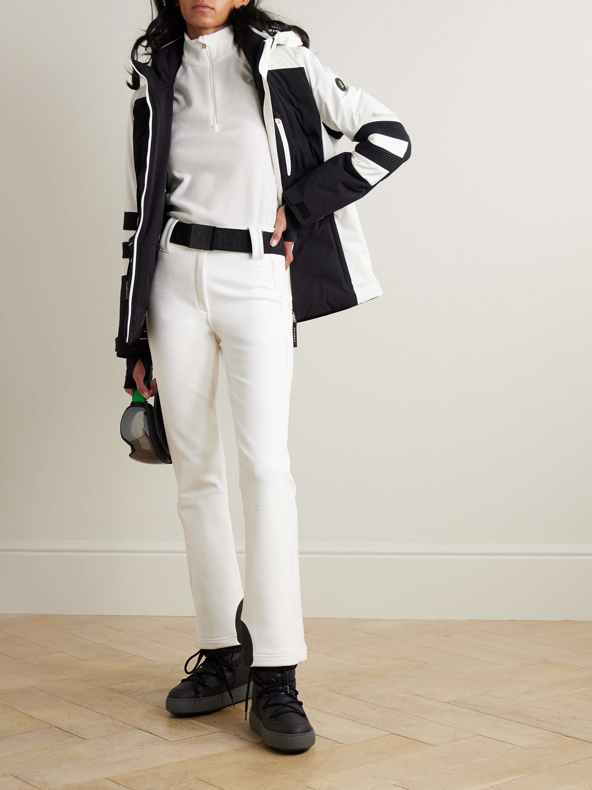 Pippa belted flared ski pants view
