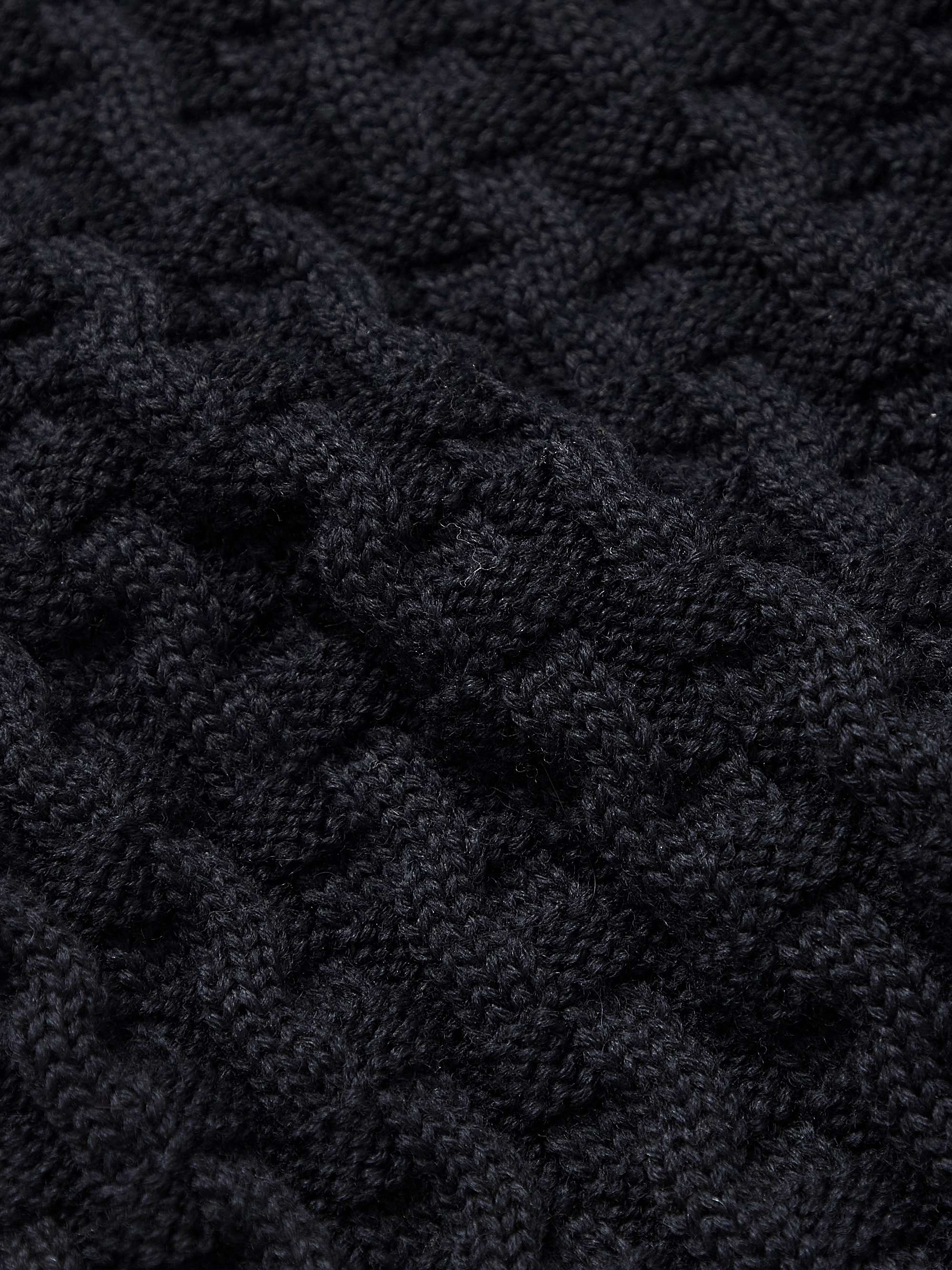 Stark Textured Virgin Wool Cardigan view