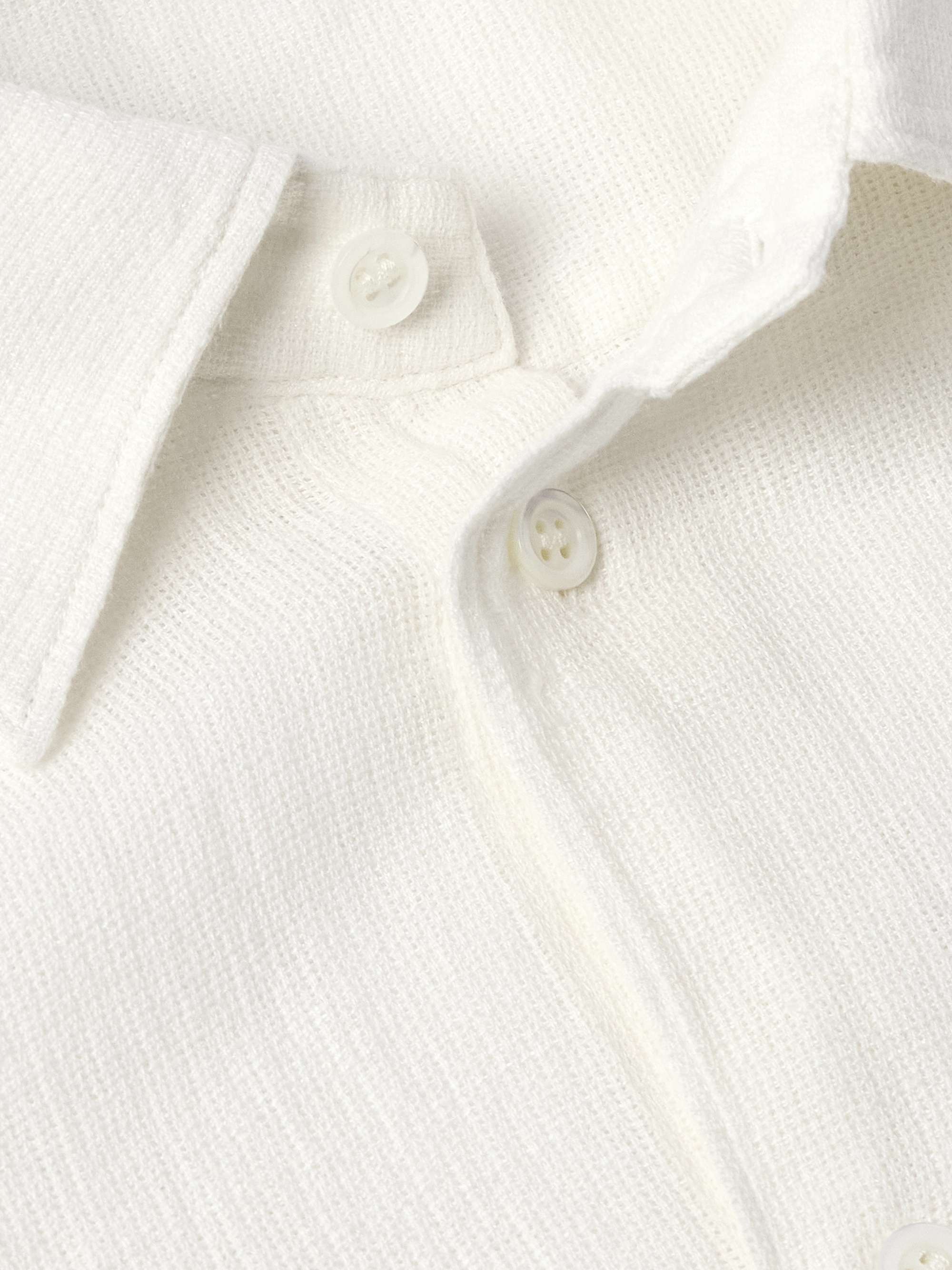 Cotton and Linen-Blend Gauze Shirt view