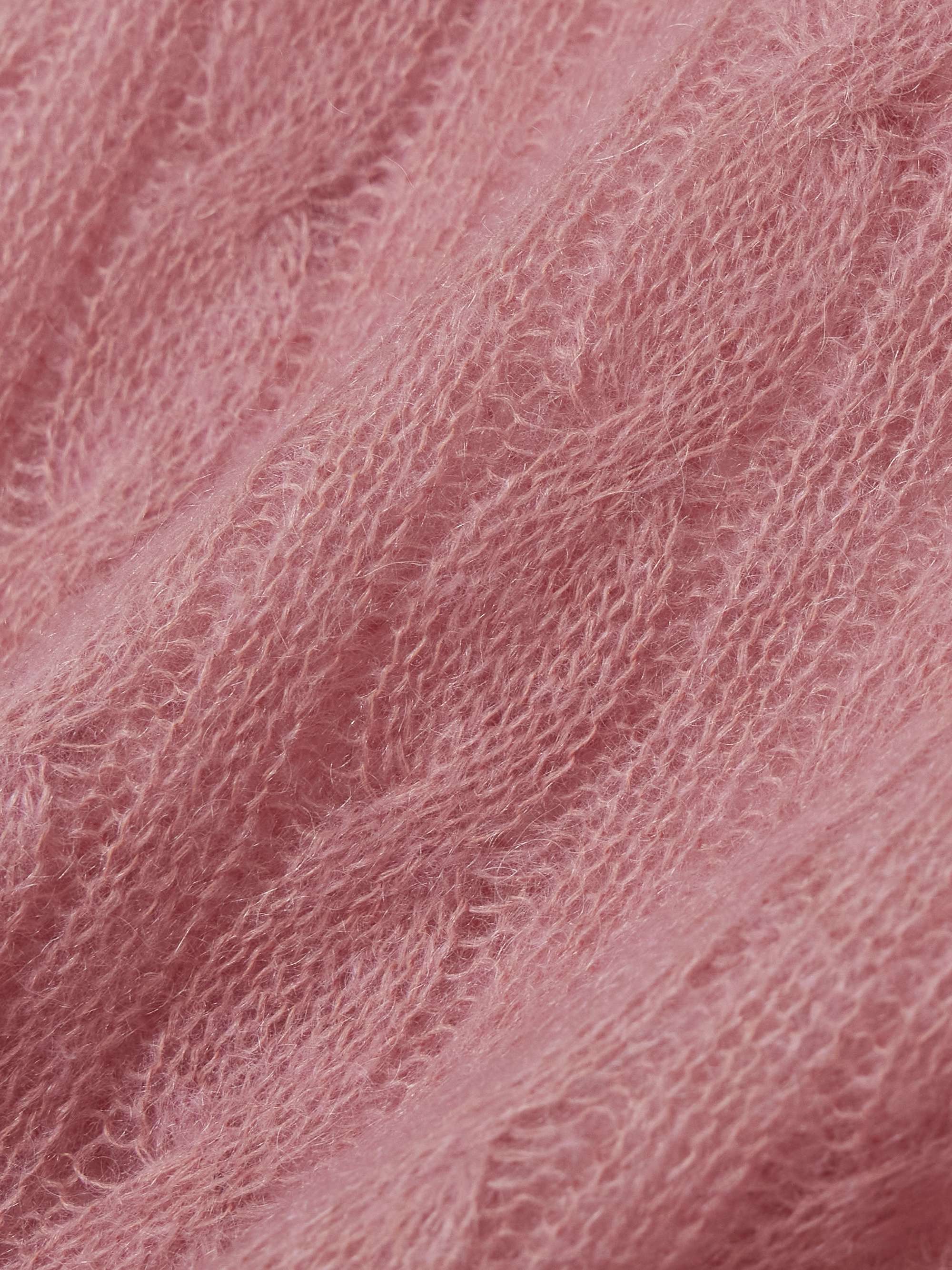 Mohair-blend tank top view