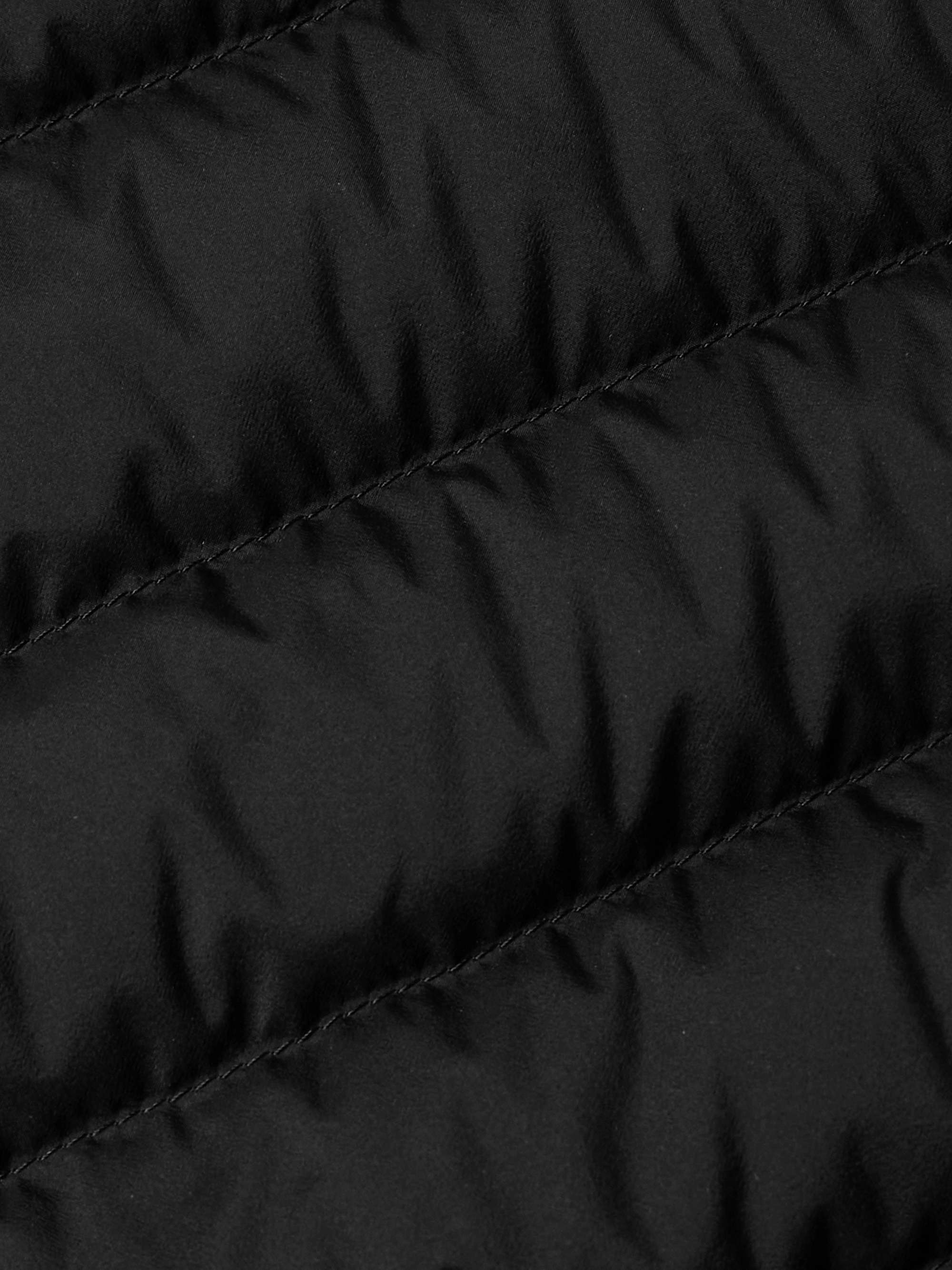 Fauscoum Wool Twill-Panelled Quilted Shell Down Jacket view