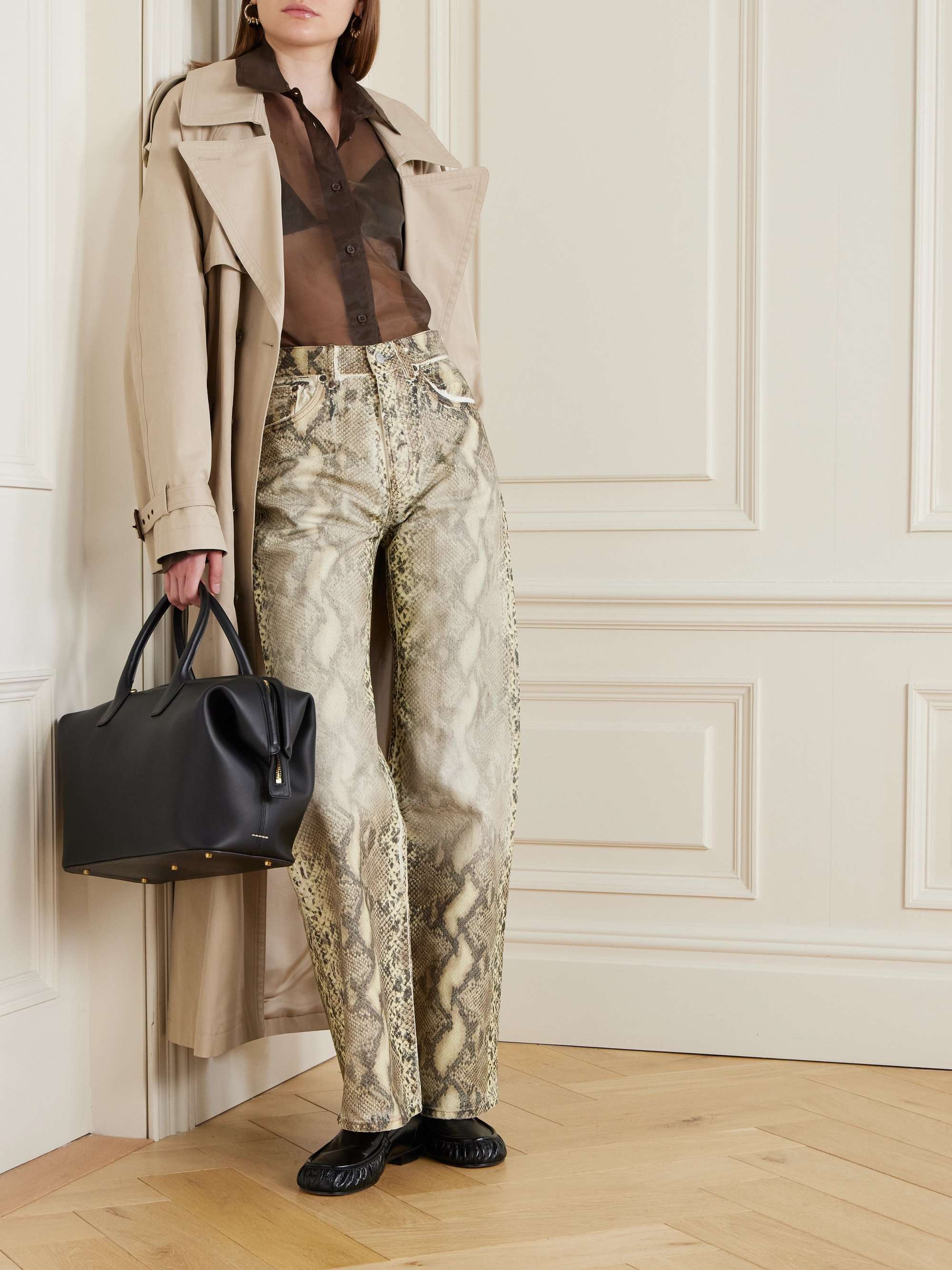 Peri silk-blend organza shirt view