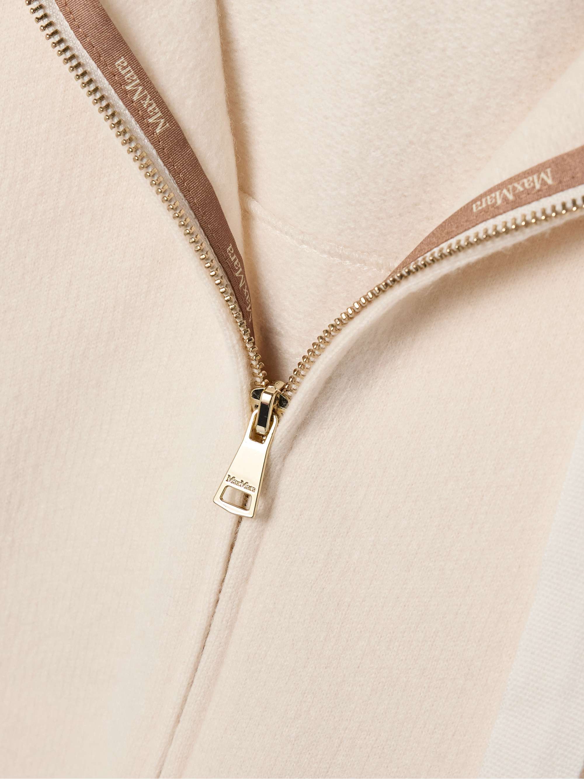 Abilita wool and cashmere-blend hoodie view