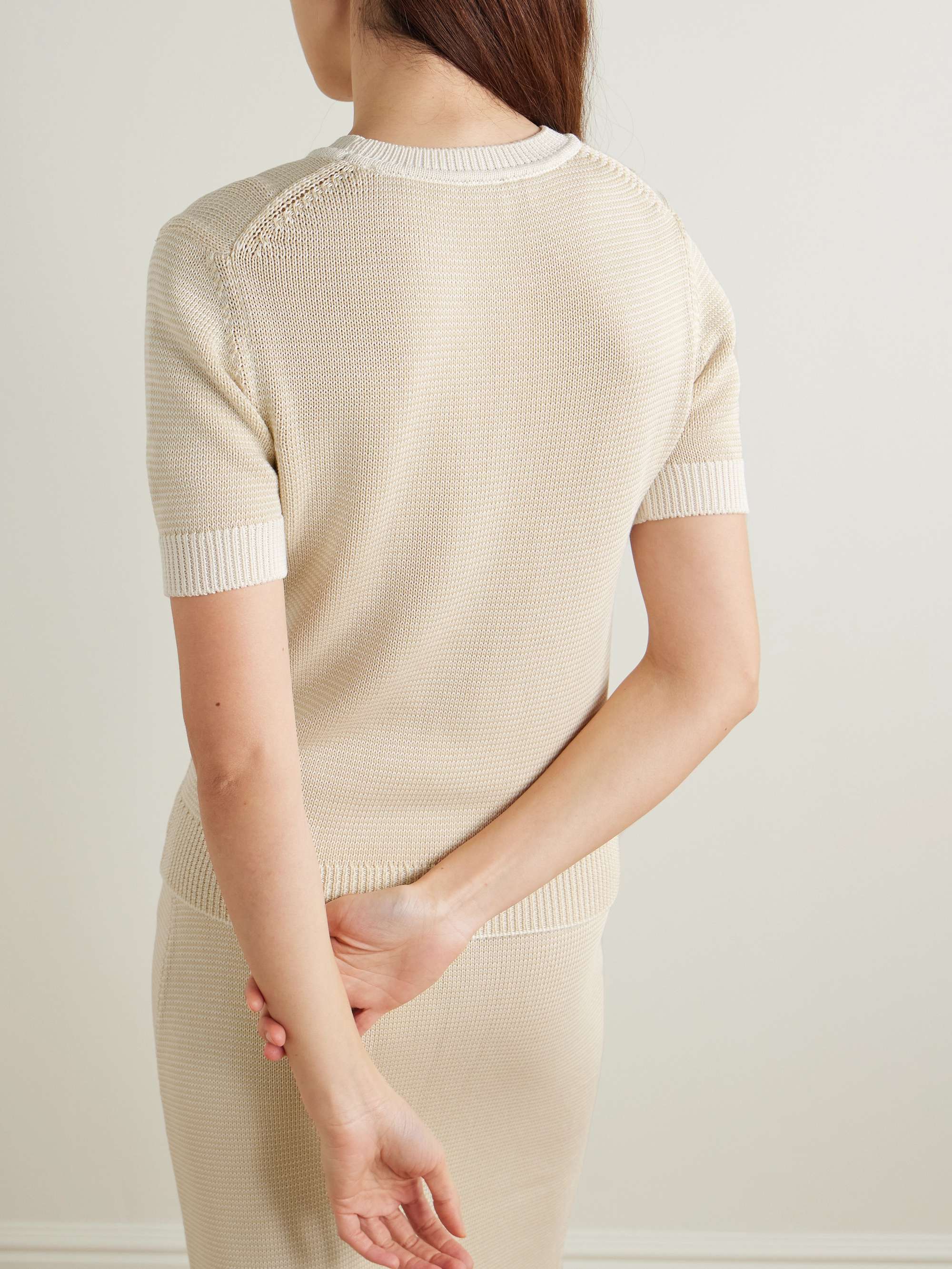 Cotton sweater view