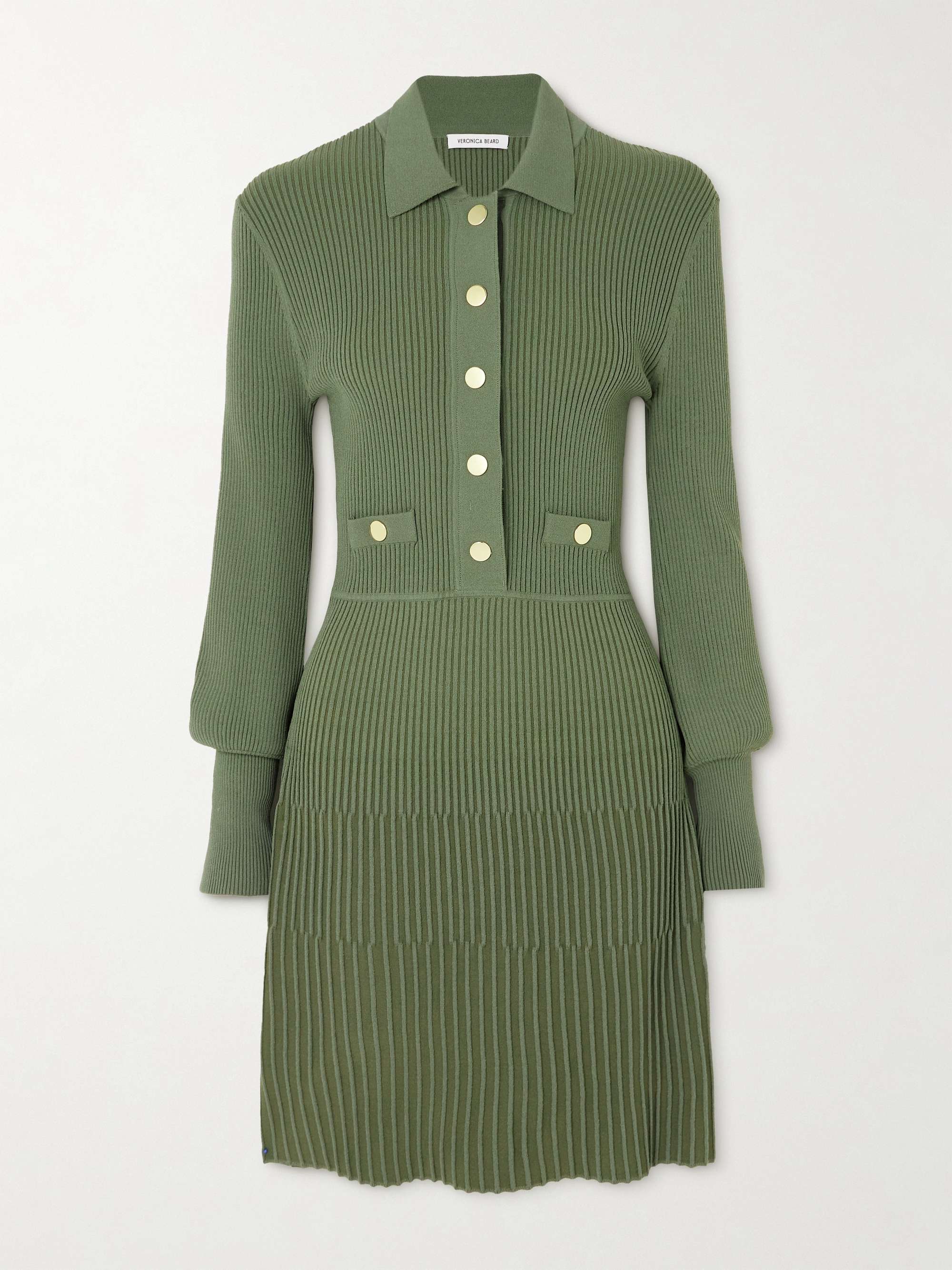 Lauper ribbed-knit mini dress view