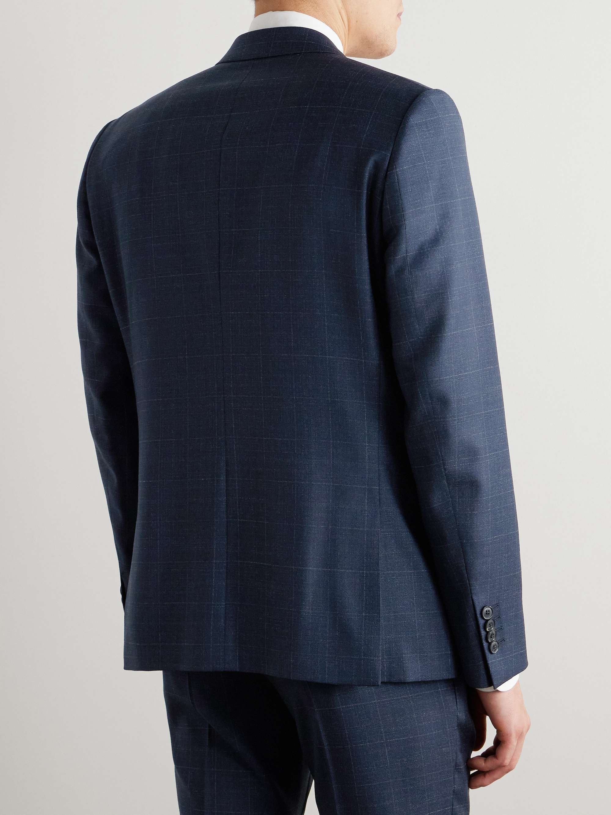 Soho Prince of Wales Checked Wool Suit Jacket view