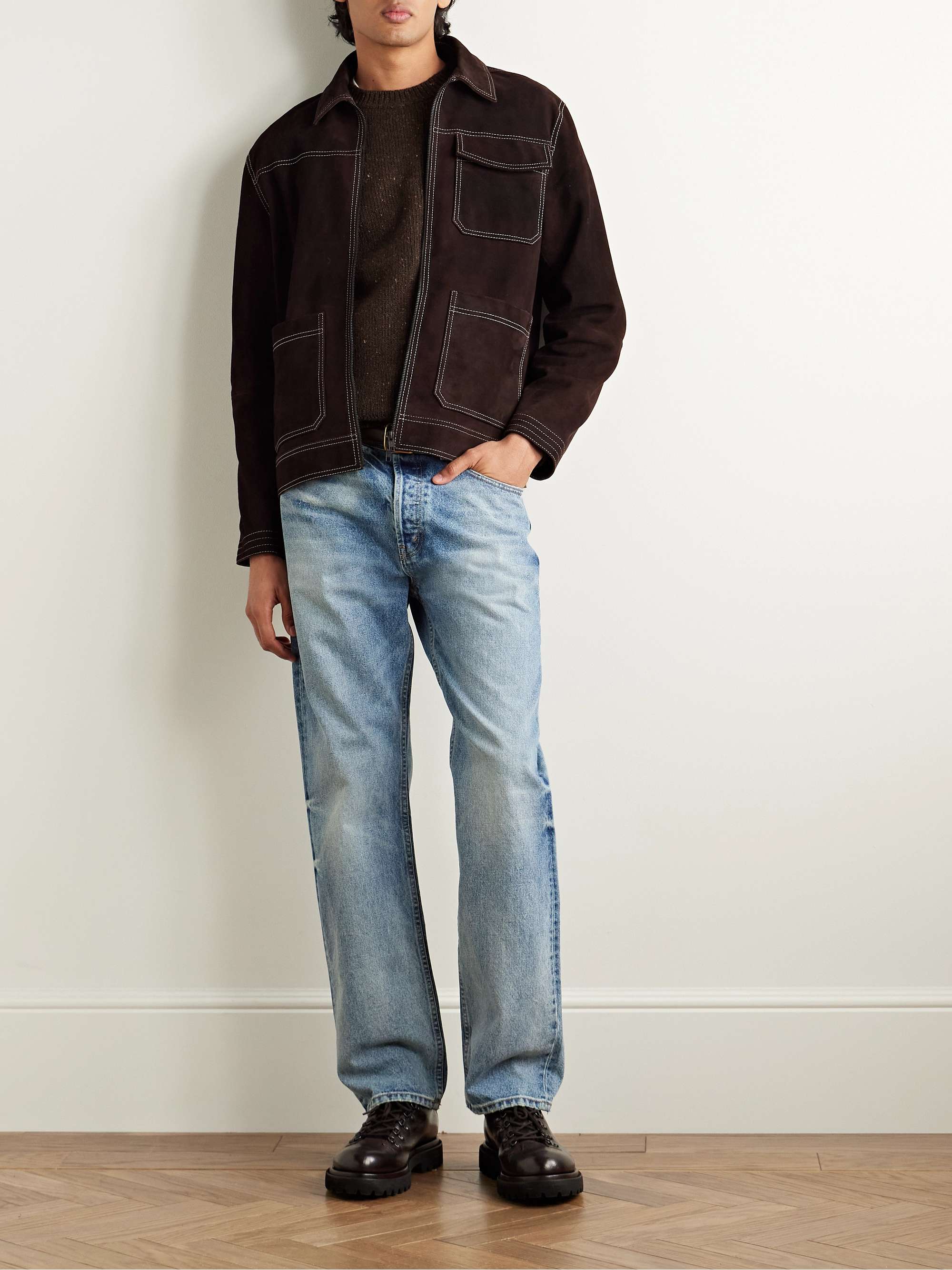 Donegal Merino Wool and Cashmere-Blend Sweater view