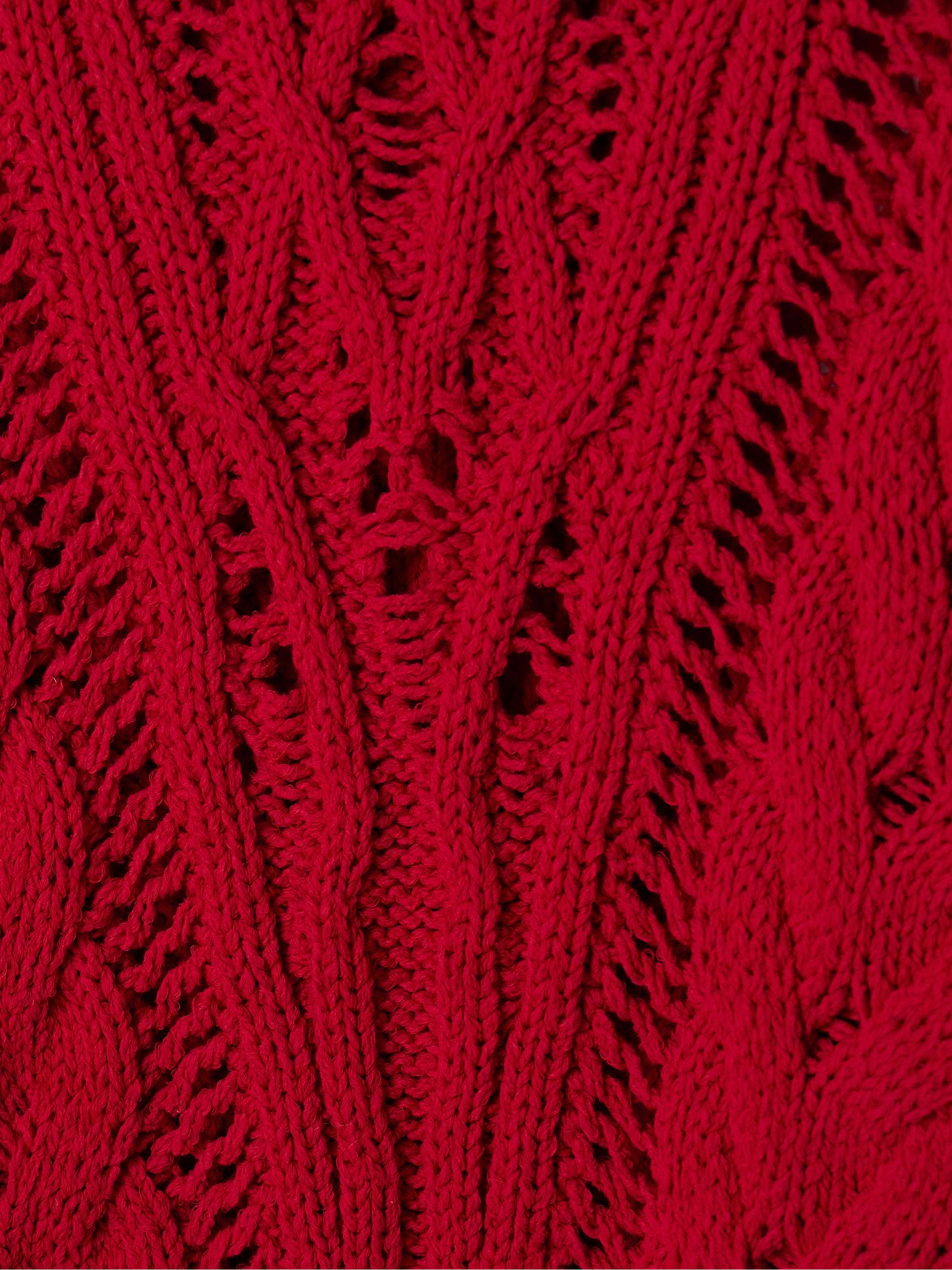 Lenza open-knit cotton-blend sweater view