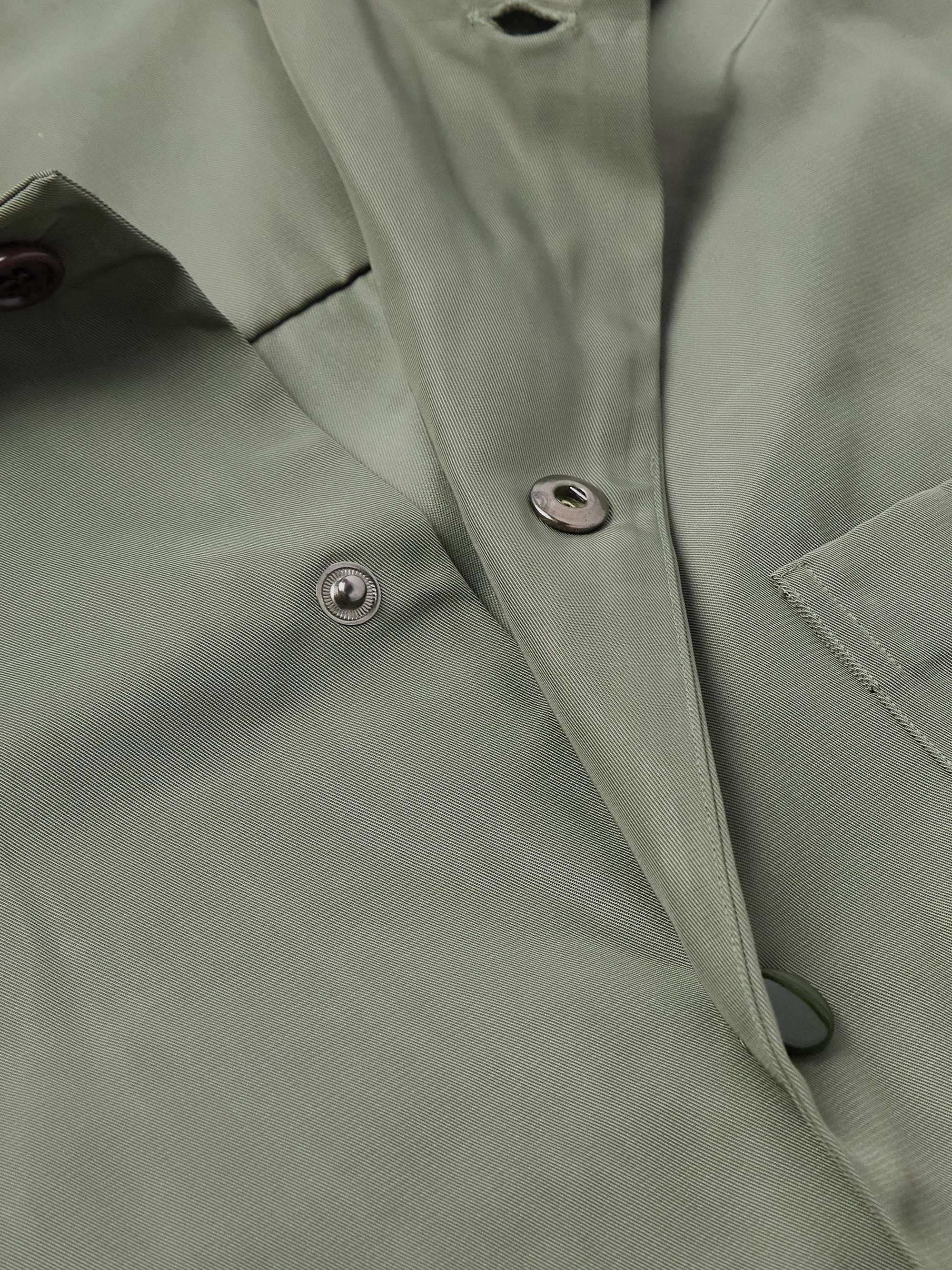 Camp-Collar Shell Shirt view