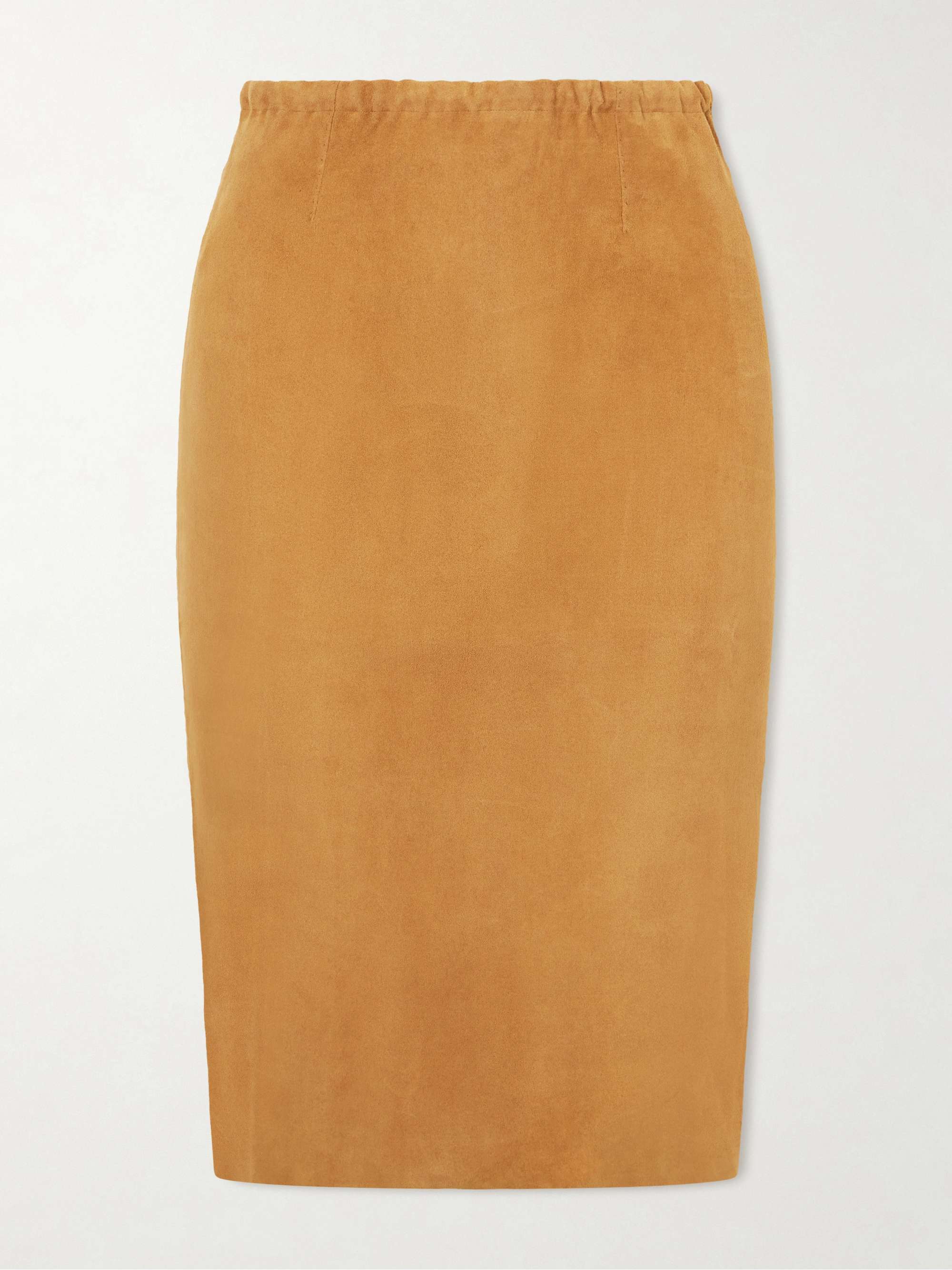 Gilda suede skirt view