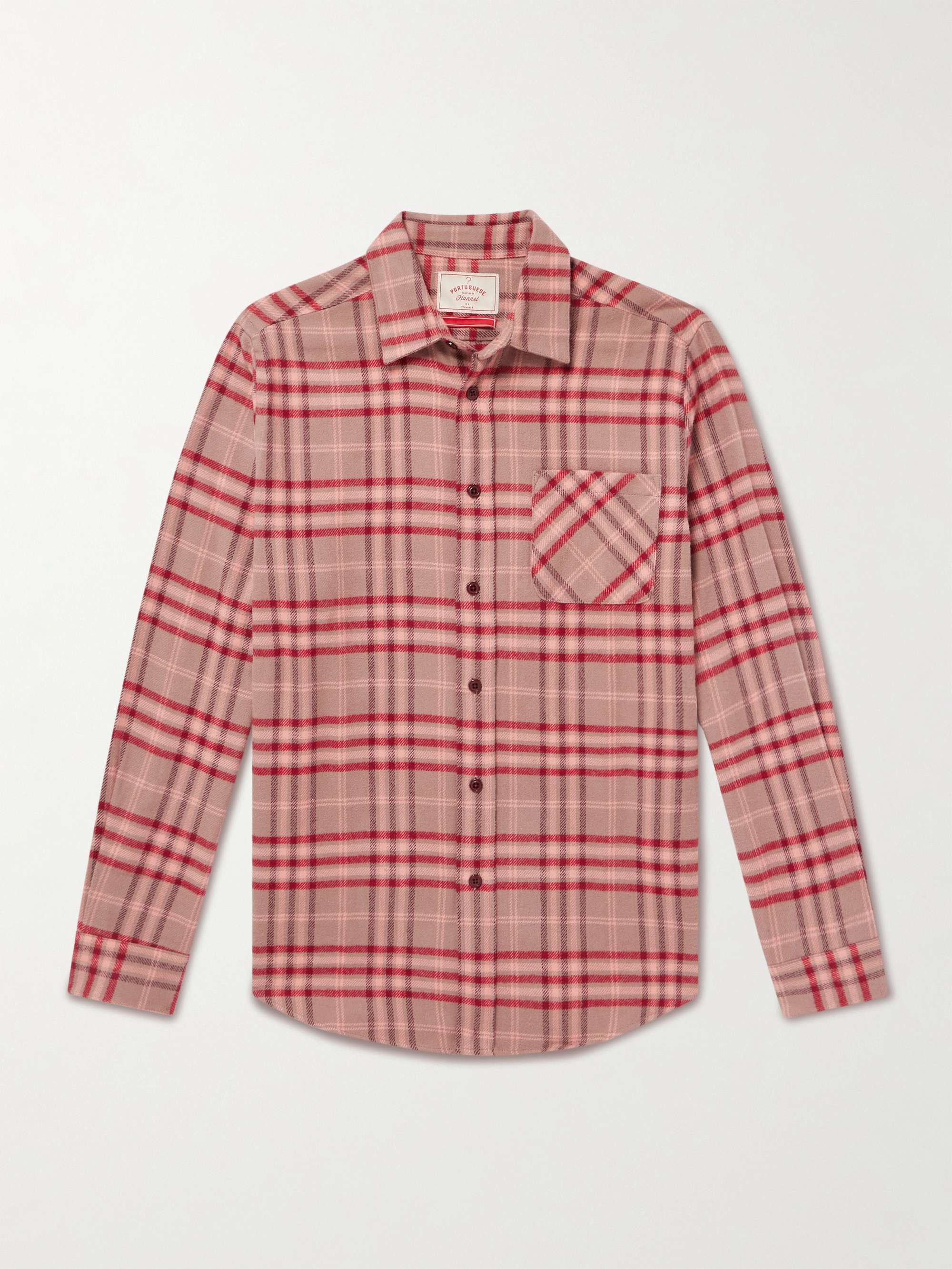 Reservation Checked Cotton-Flannel Shirt view