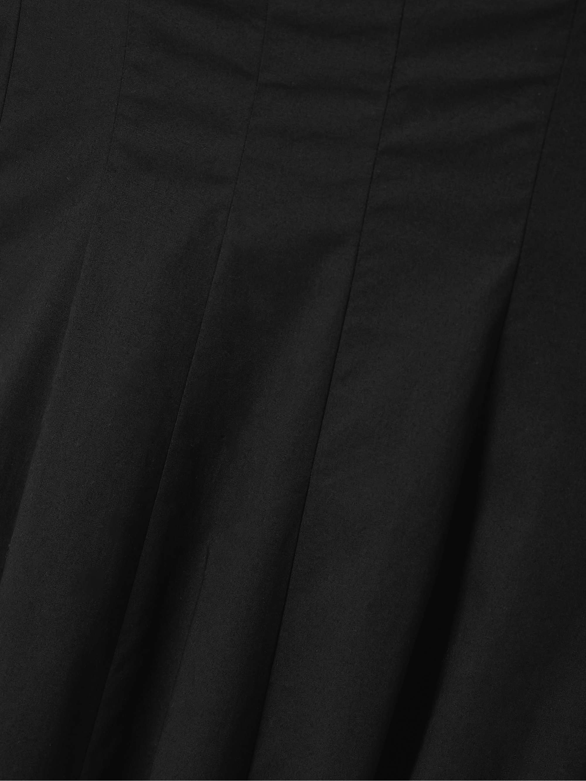 Wylie cotton-blend poplin maxi dress view