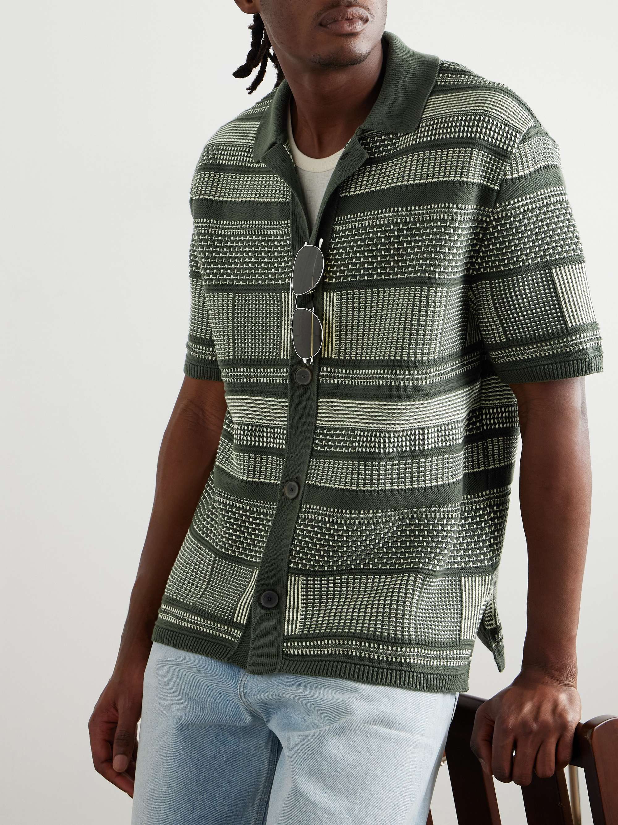 Striped Organic Cotton Shirt view