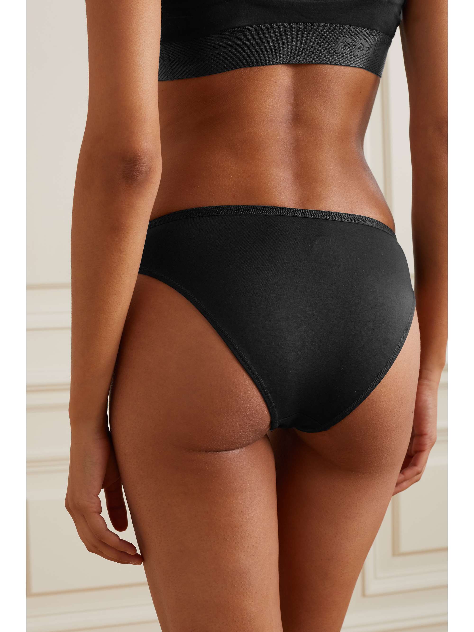 + NET SUSTAIN set of three TENCEL Lyocell-blend briefs view