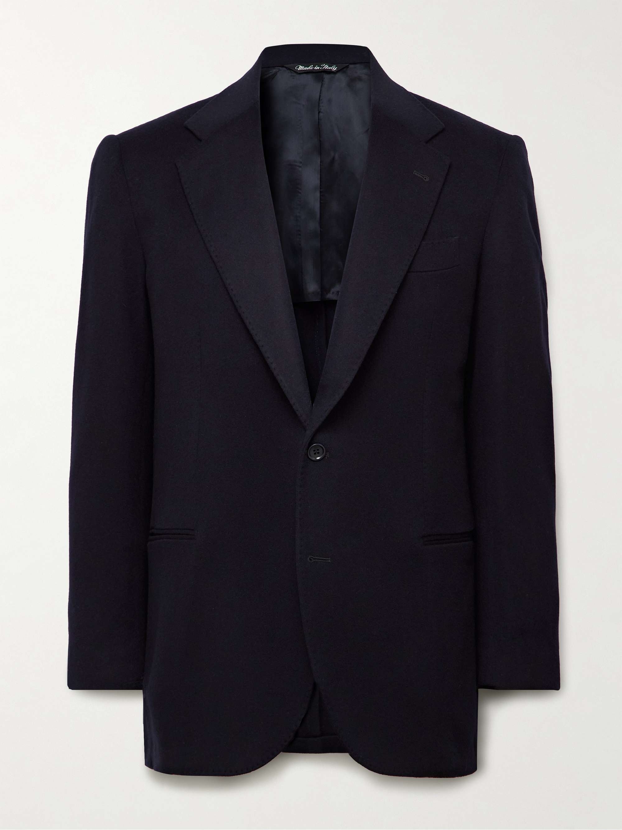 Sartoria Brushed-Cashmere Blazer view