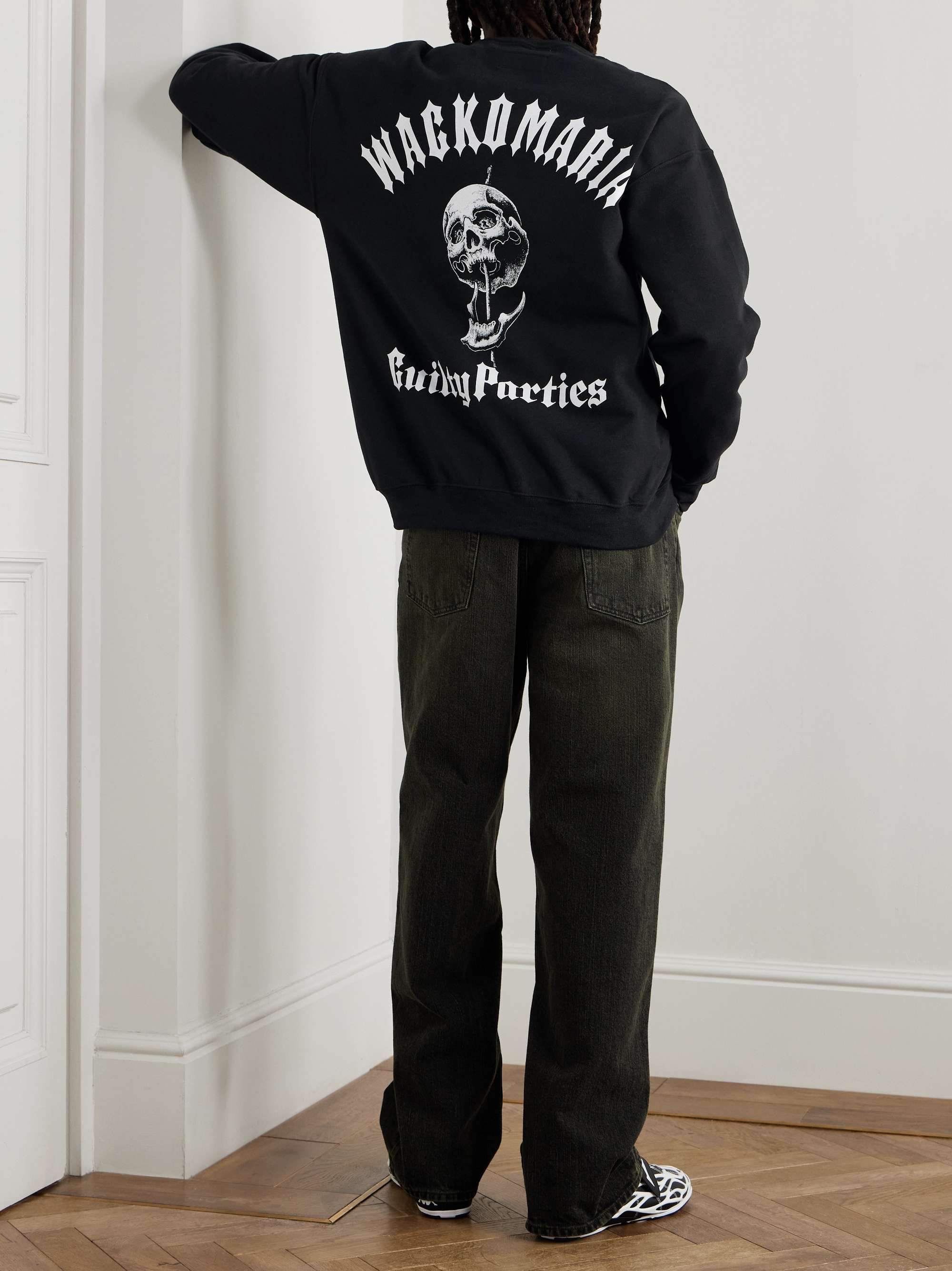 + 56 Tattoo Studio Printed Cotton-Jersey Sweatshirt view