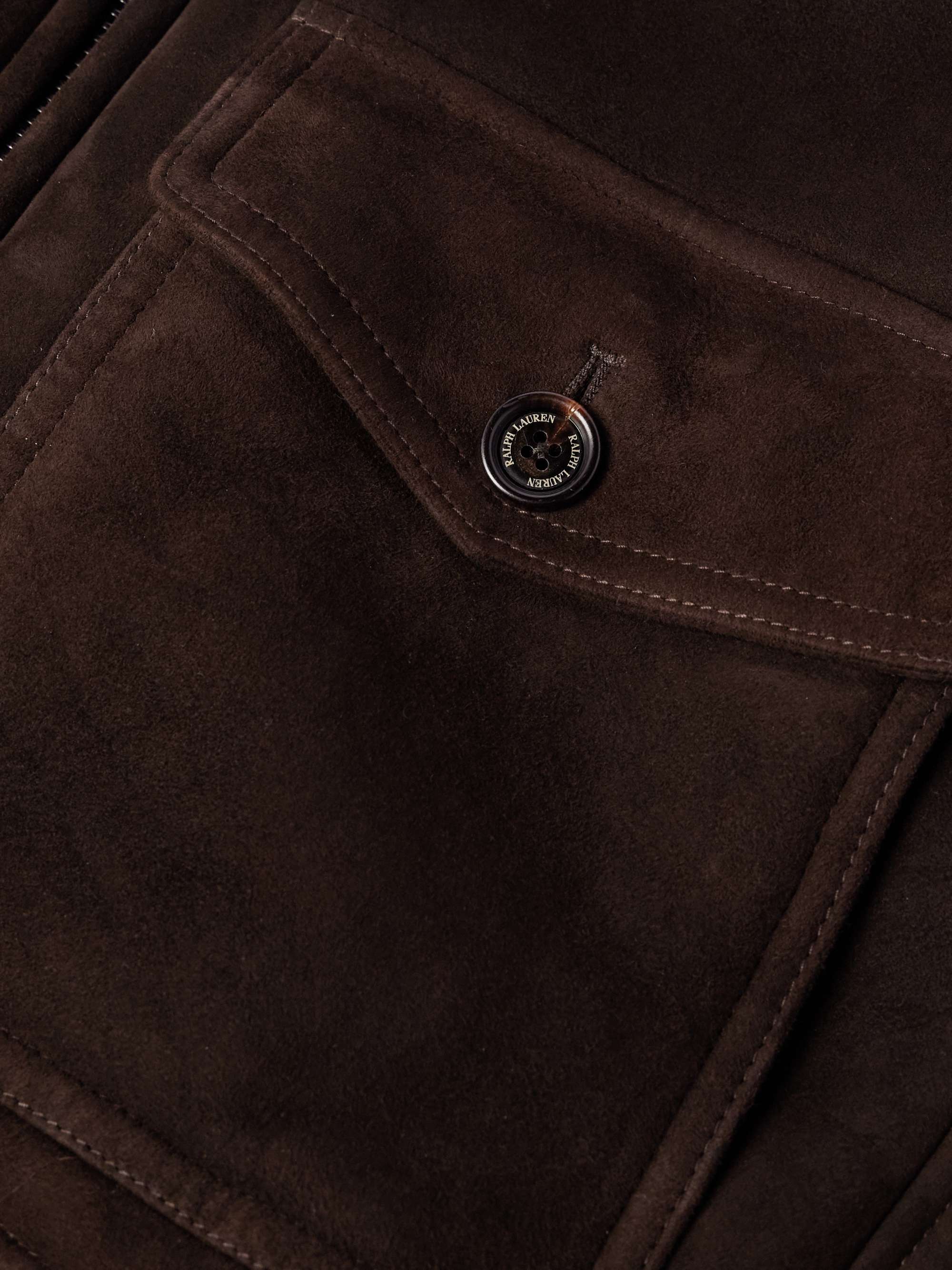 Welles Shearling Bomber Jacket view