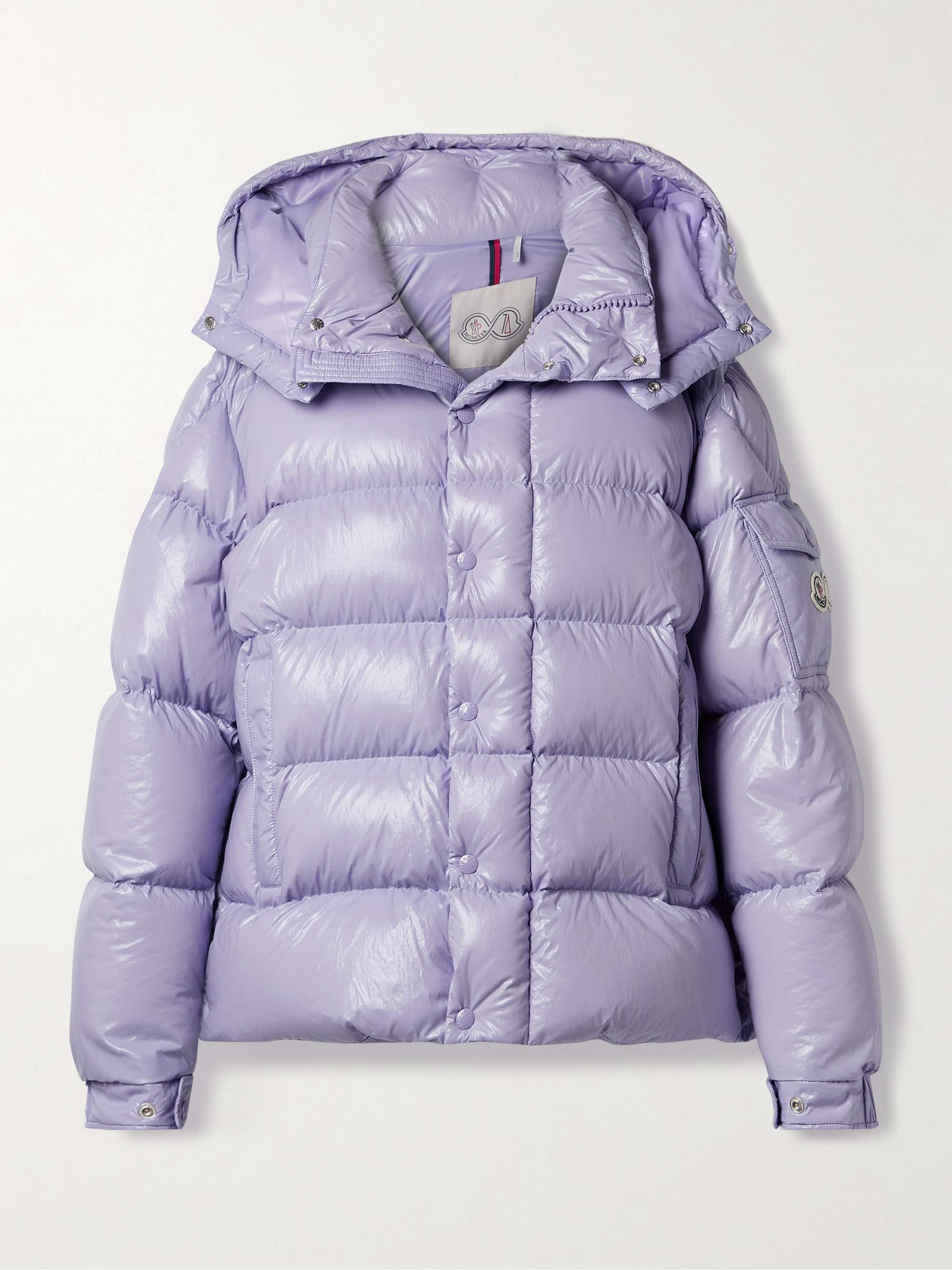 Maya quilted shell down jacket view
