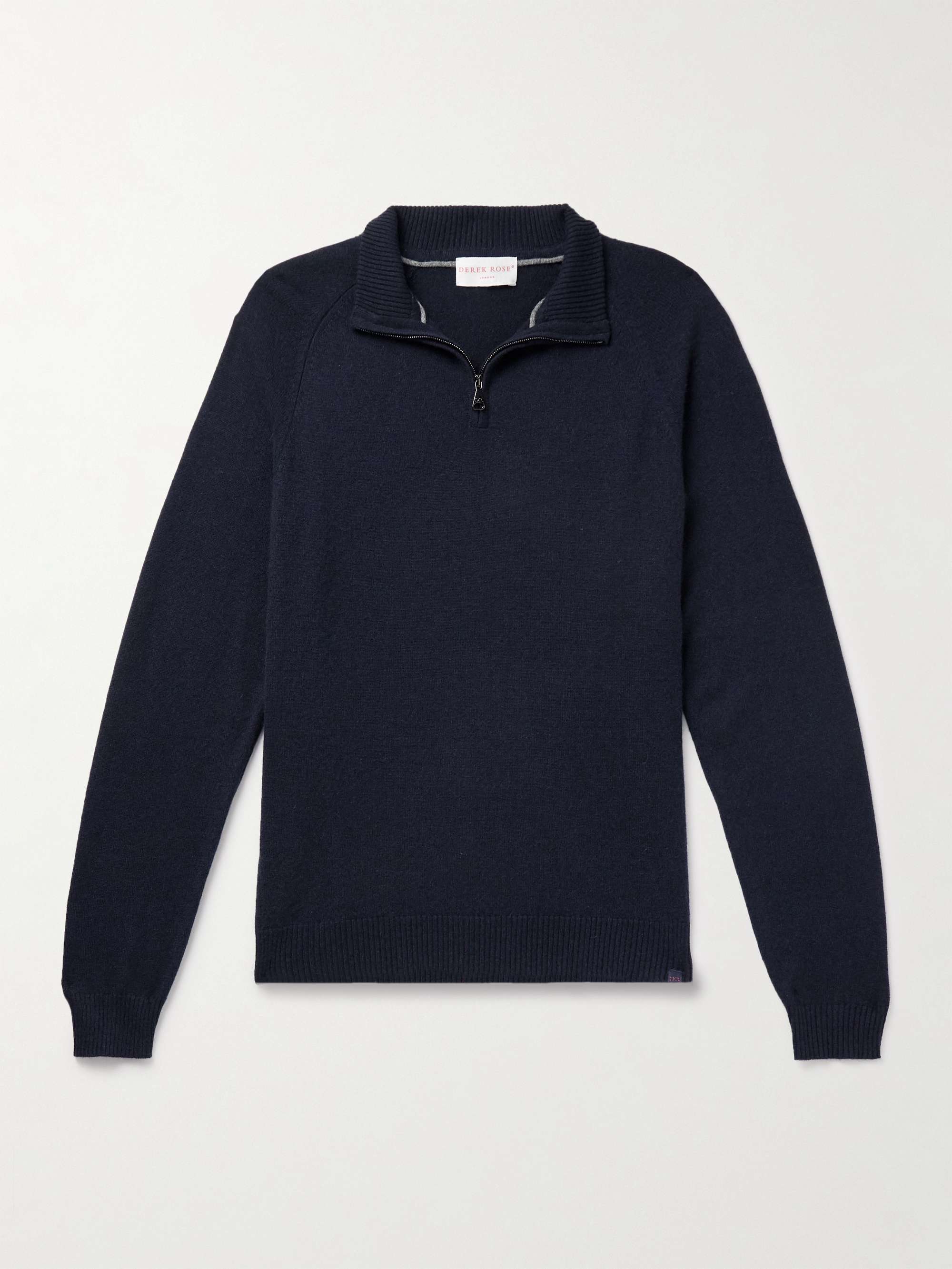 Finley Cashmere Half-Zip Sweater view