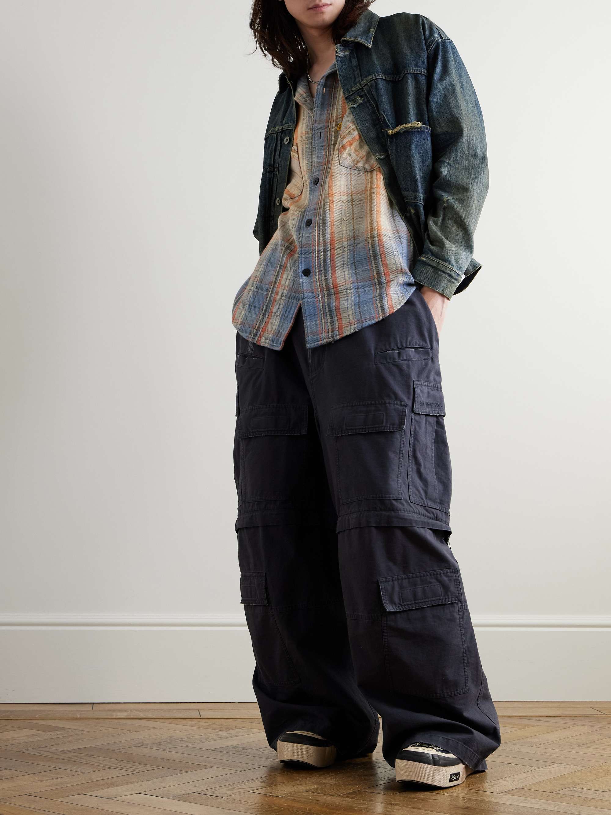Savage Type-1 Distressed Denim Jacket view