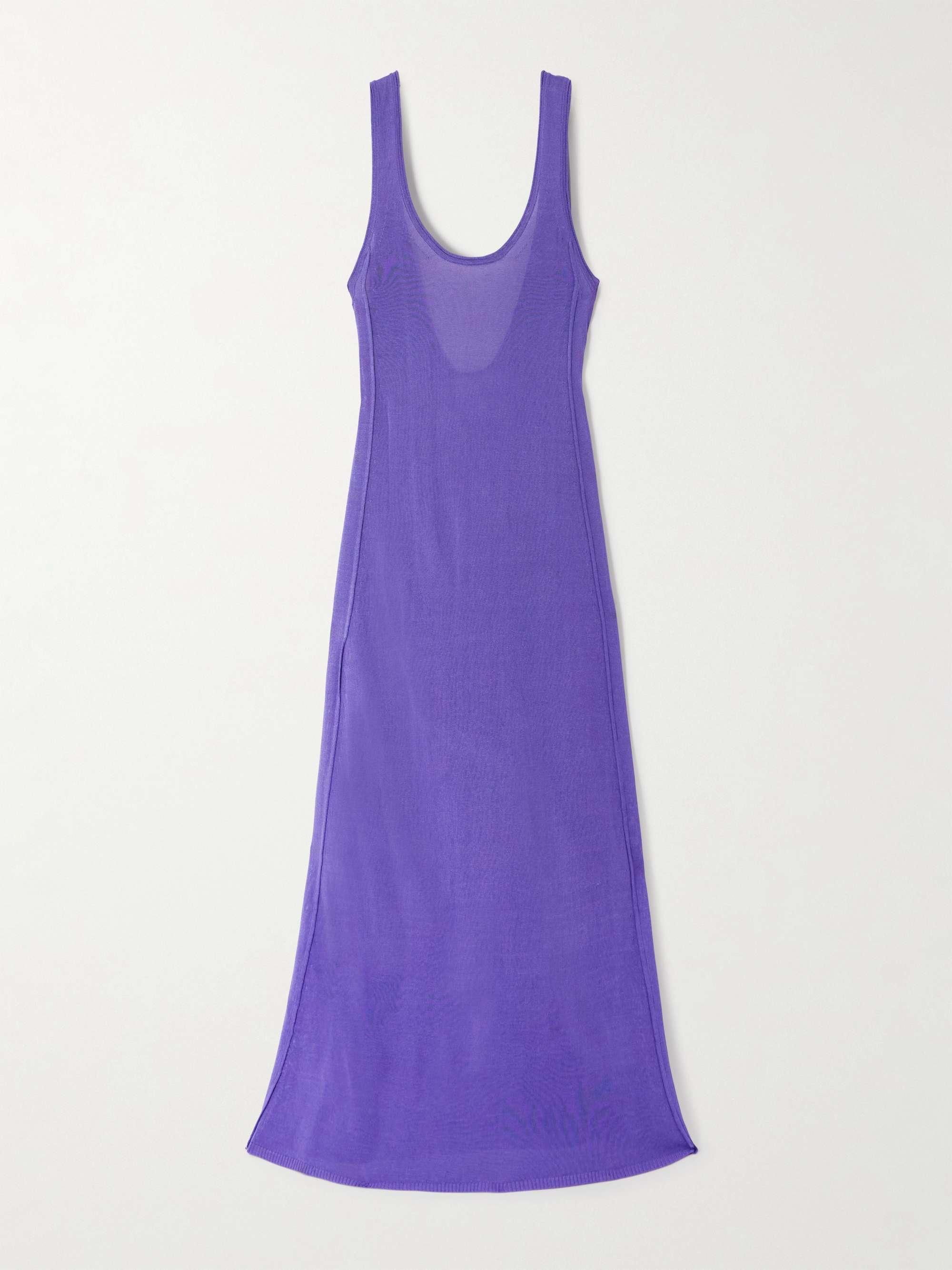 Knitted maxi dress view