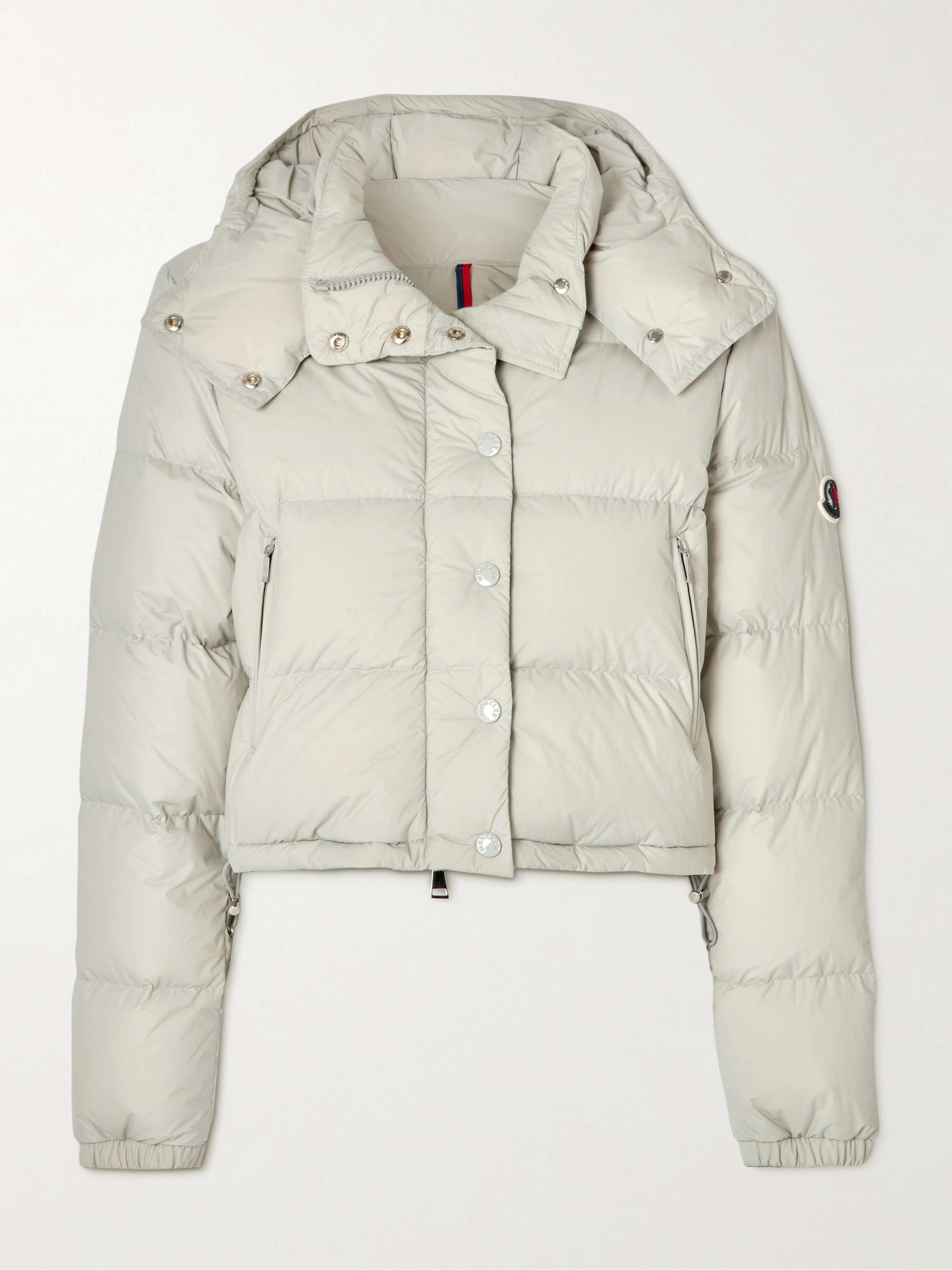 Avoine hooded quilted shell down jacket view