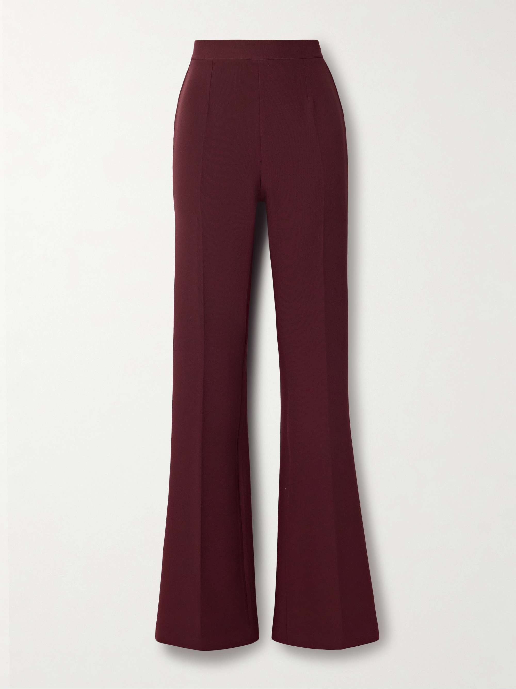 Alexa crepe flared pants view