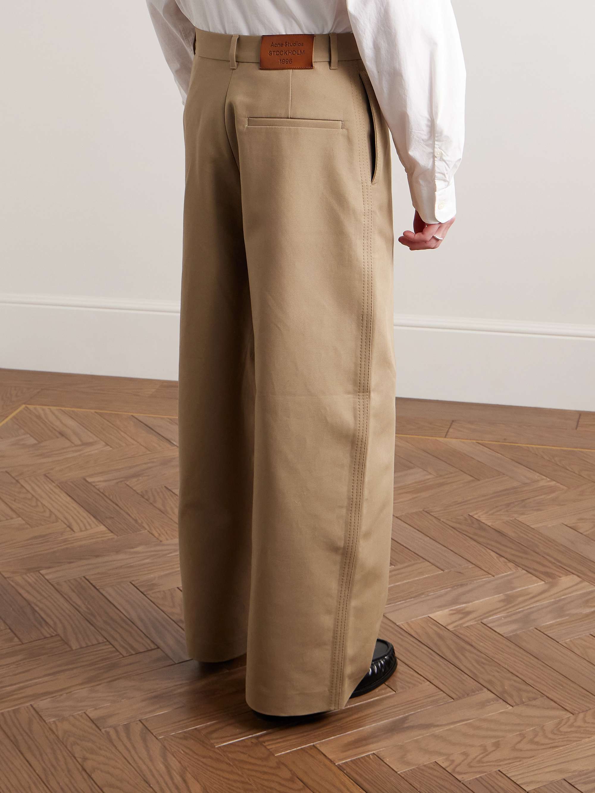 Plass Wide-Leg Cotton Trousers view