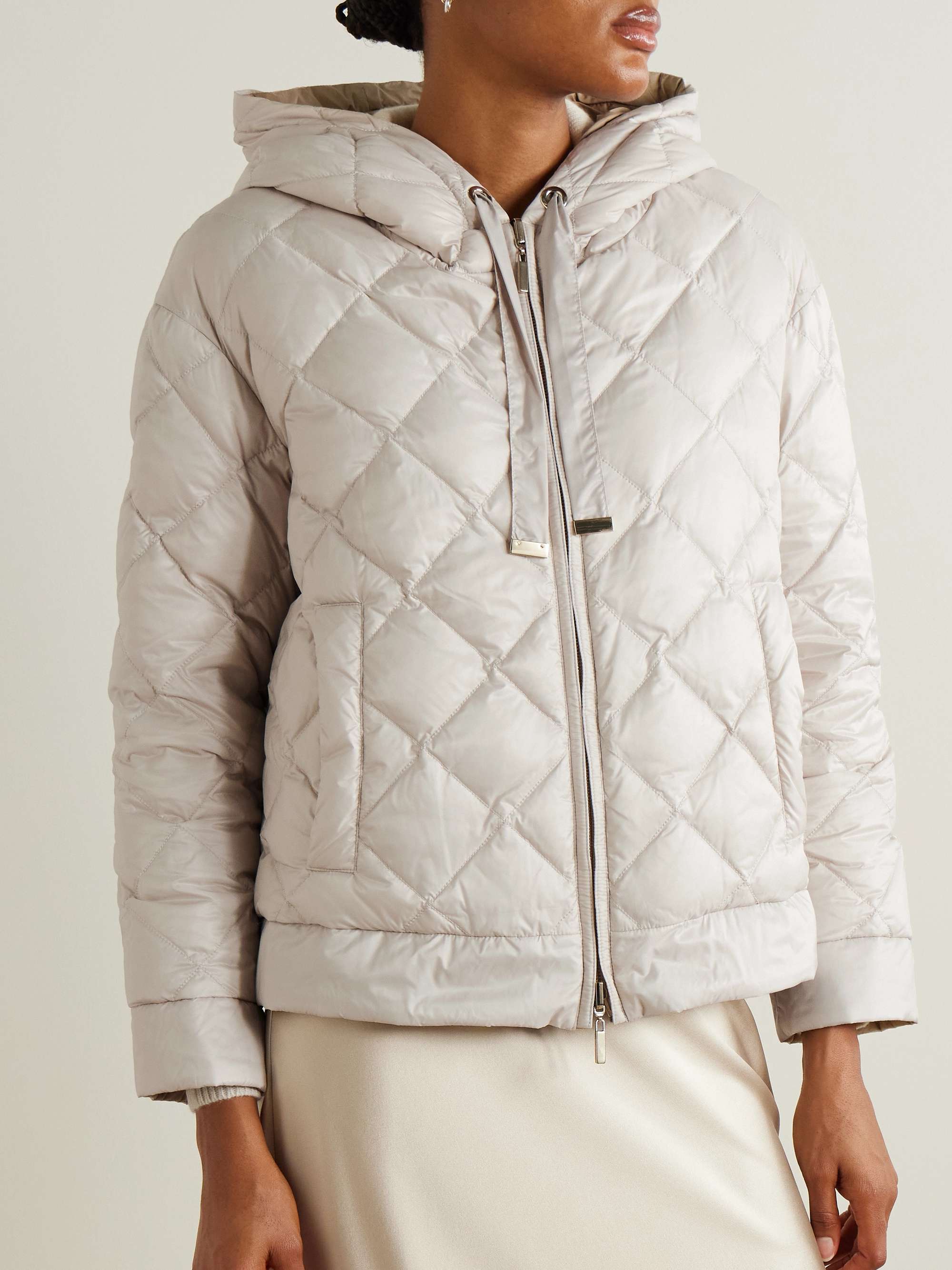 The Cube quilted shell down jacket view