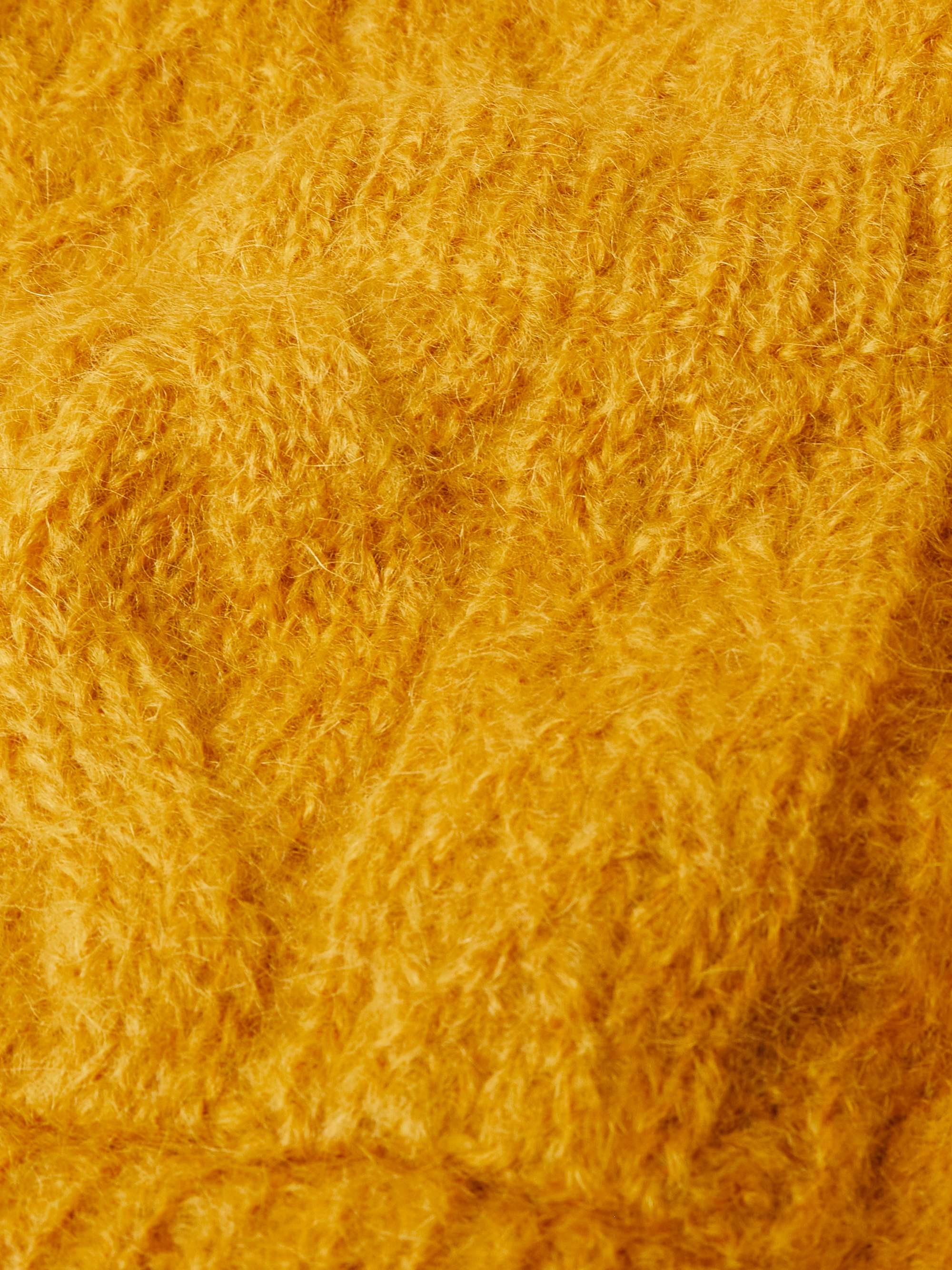Cable-Knit Mohair-Blend Cardigan view