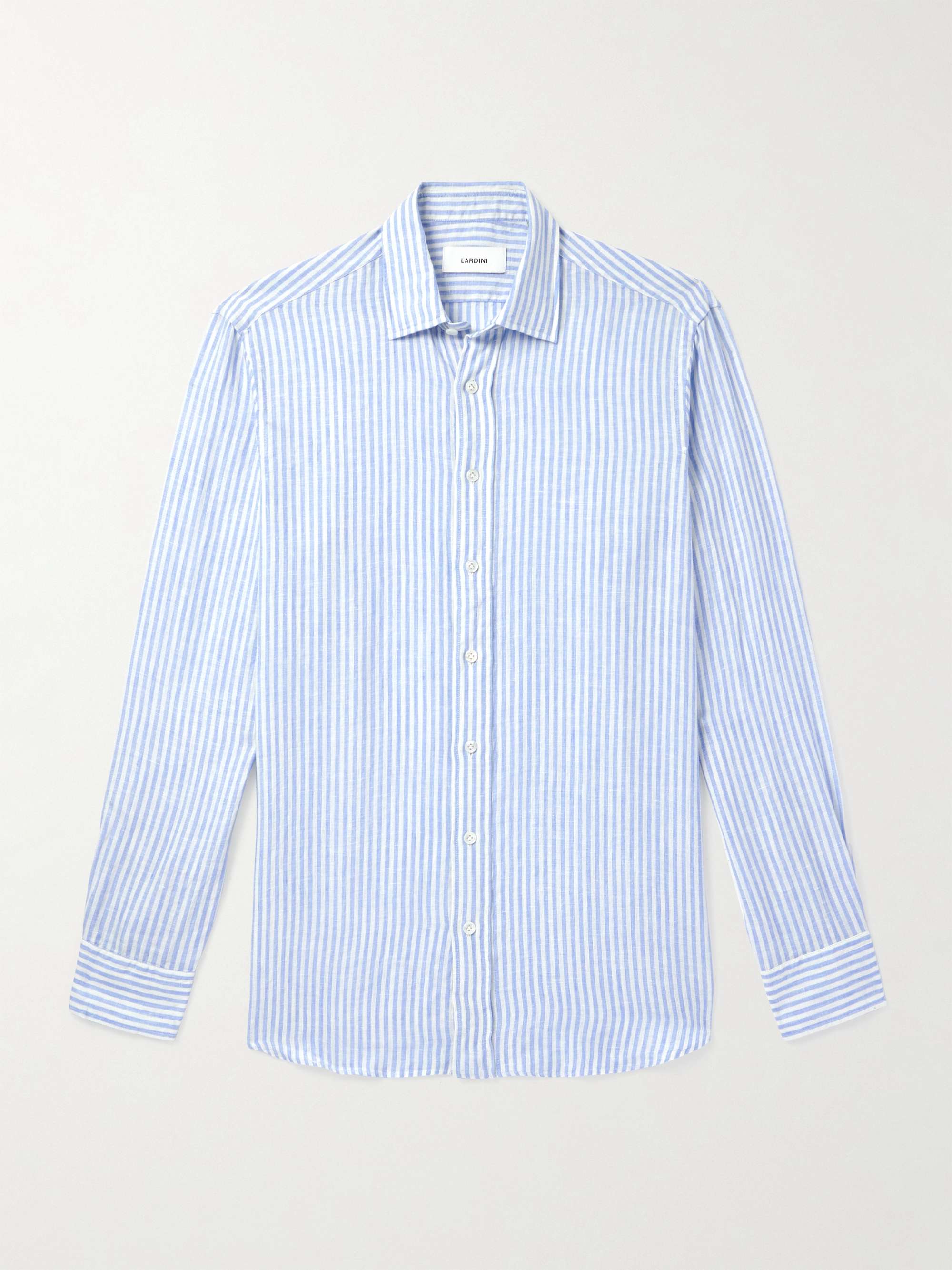 Dante Striped Linen Shirt view