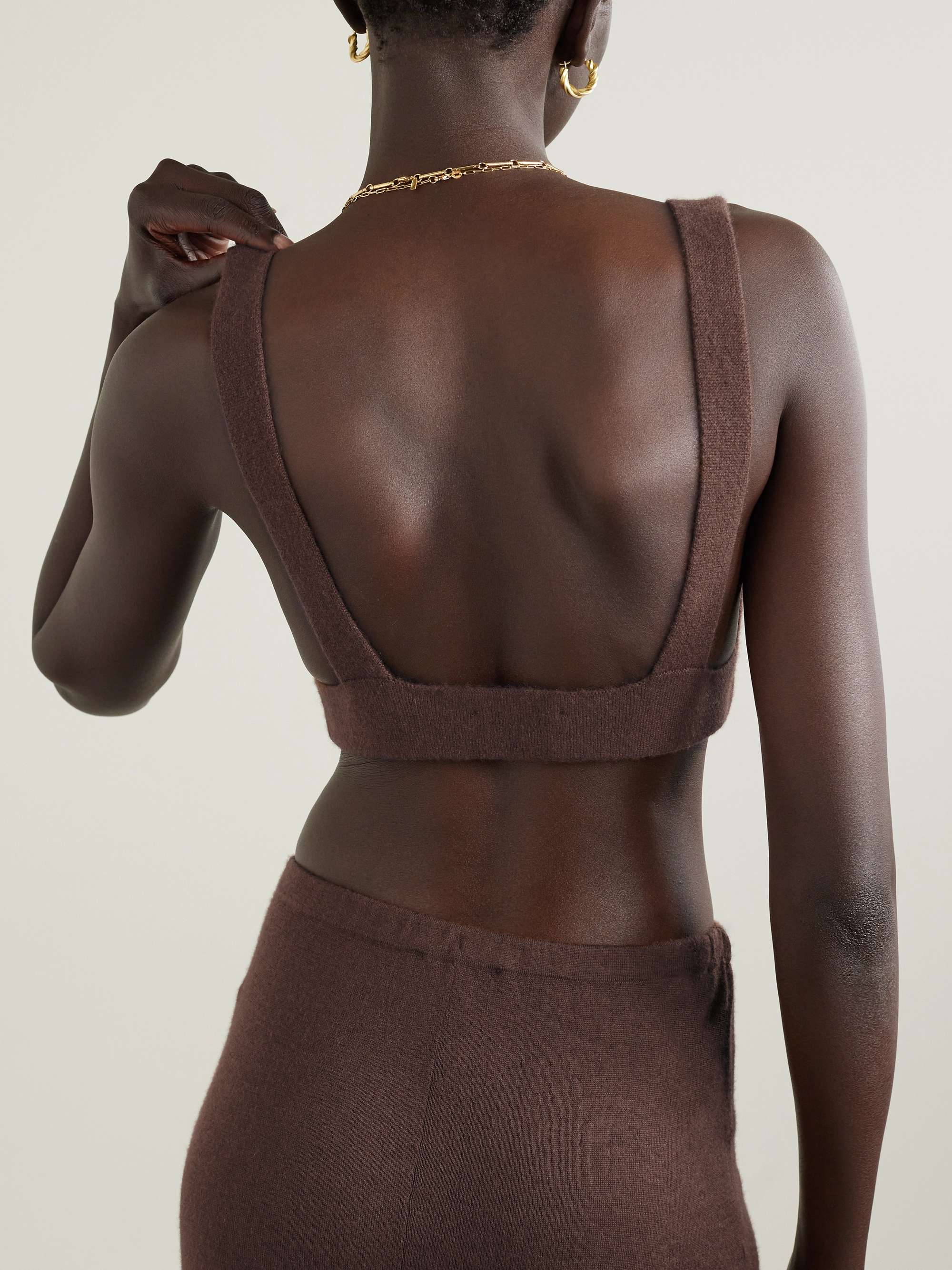 Willa cashmere bralette view