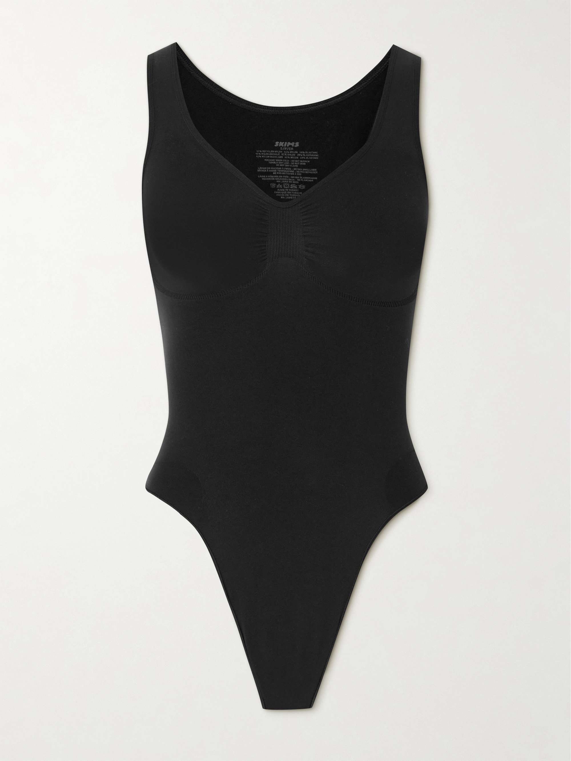 Seamless Sculpt Scoop Neck Thong Bodysuit view