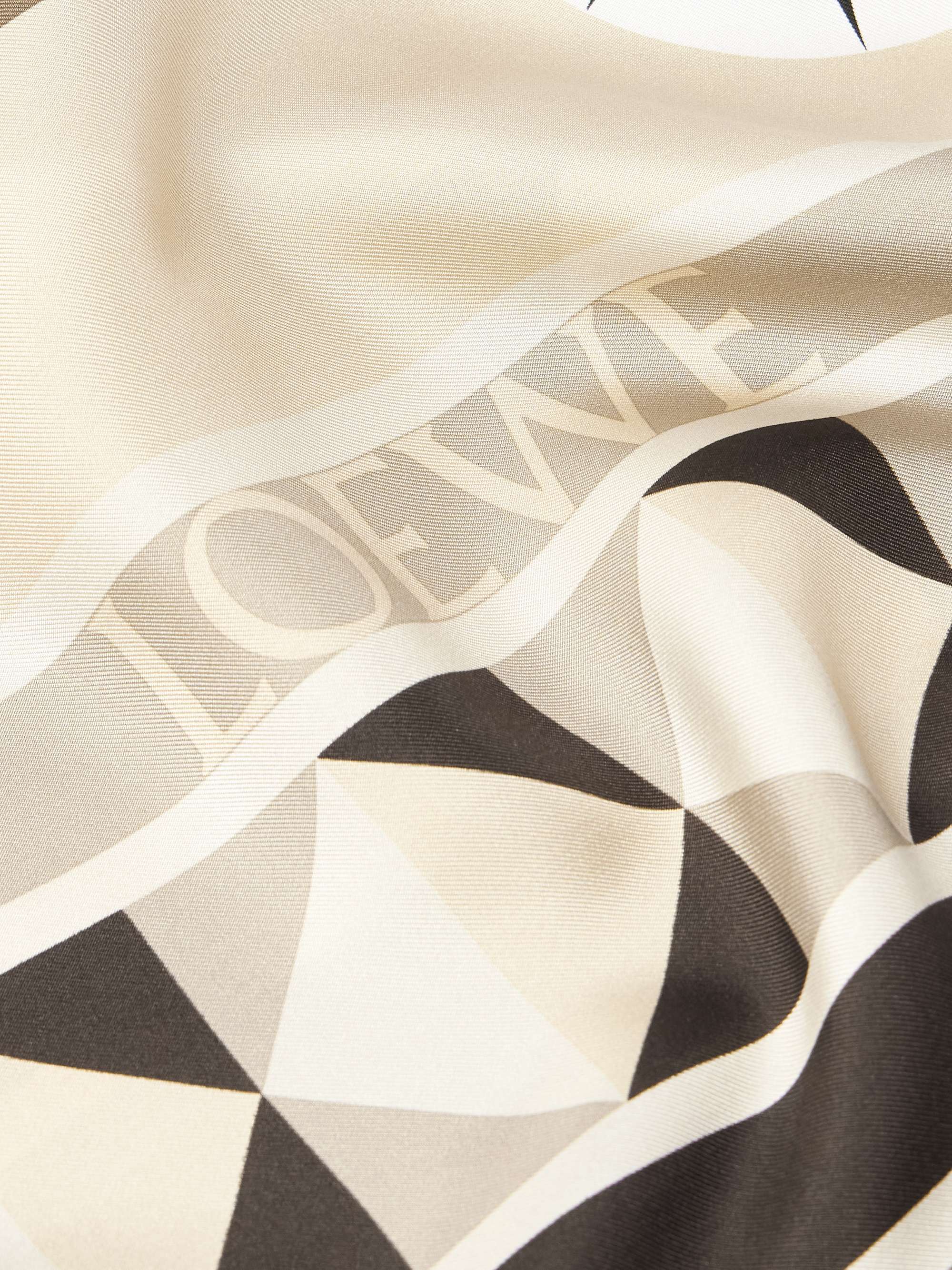 + Paula's Ibiza Oversized Camp-Collar Printed Silk-Twill Shirt view
