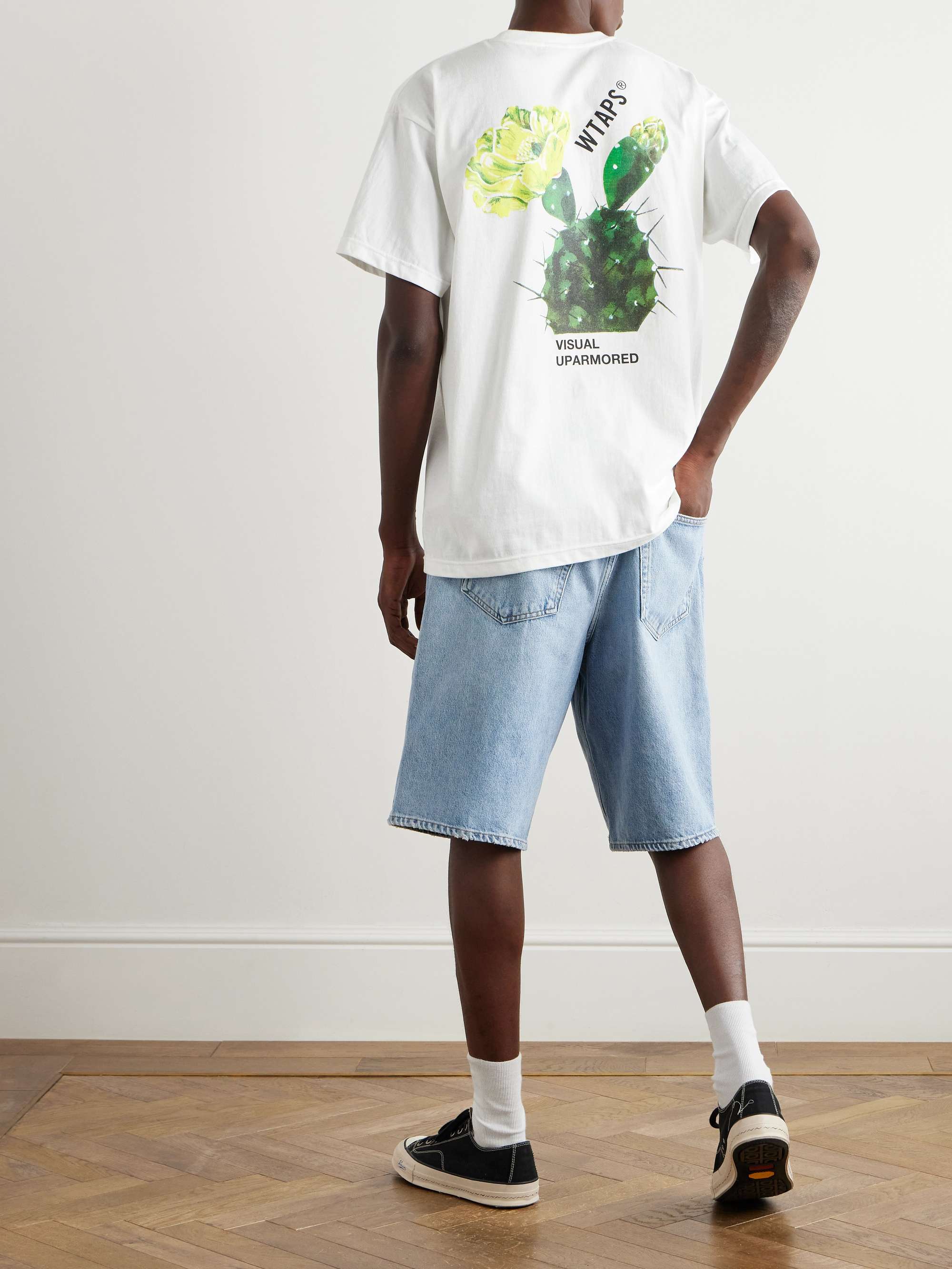 Cacto Logo-Print Cotton-Jersey T-Shirt view