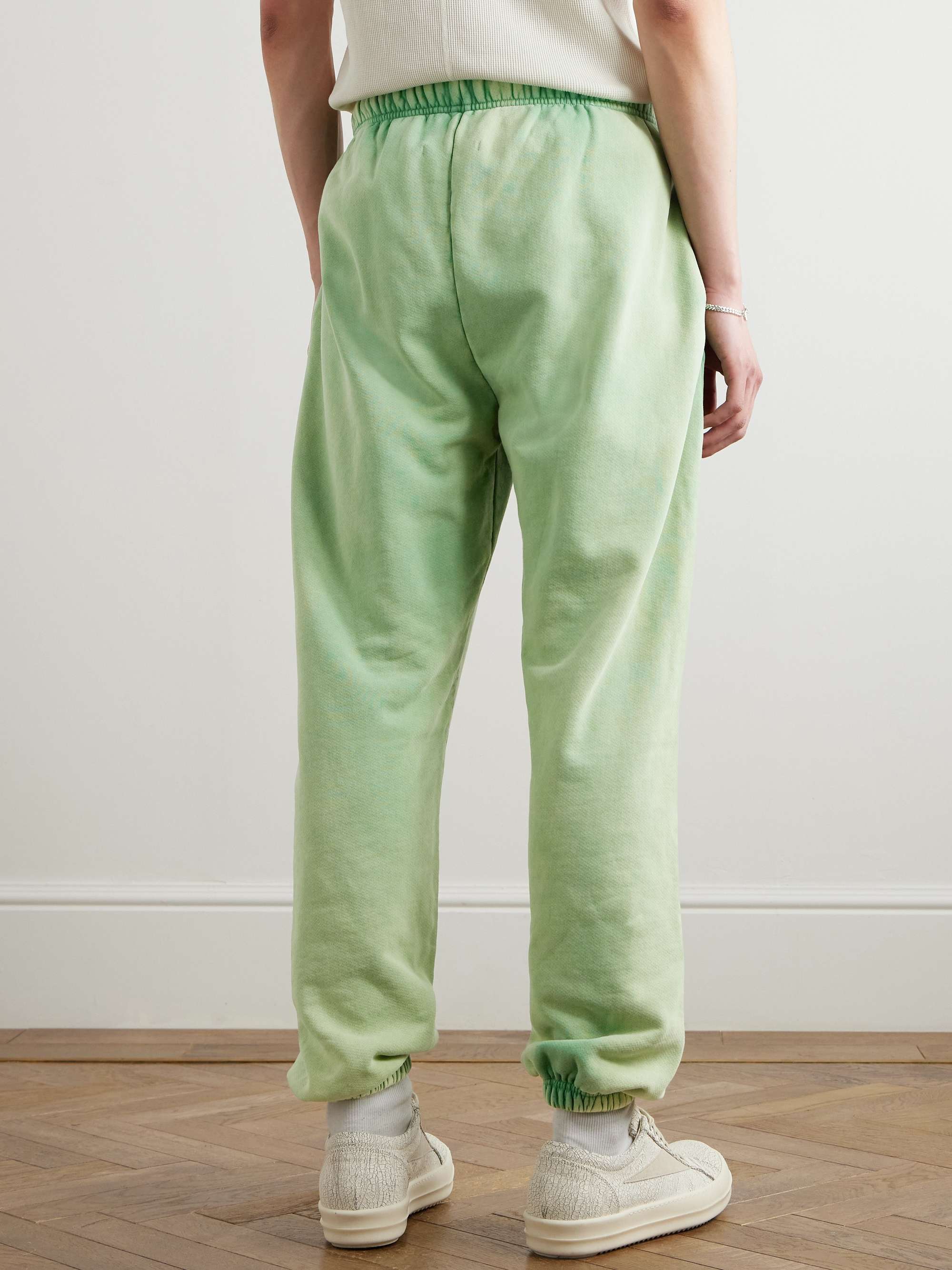 Flag Logo-Appliquéd Printed Cotton-Jersey Sweatpants view