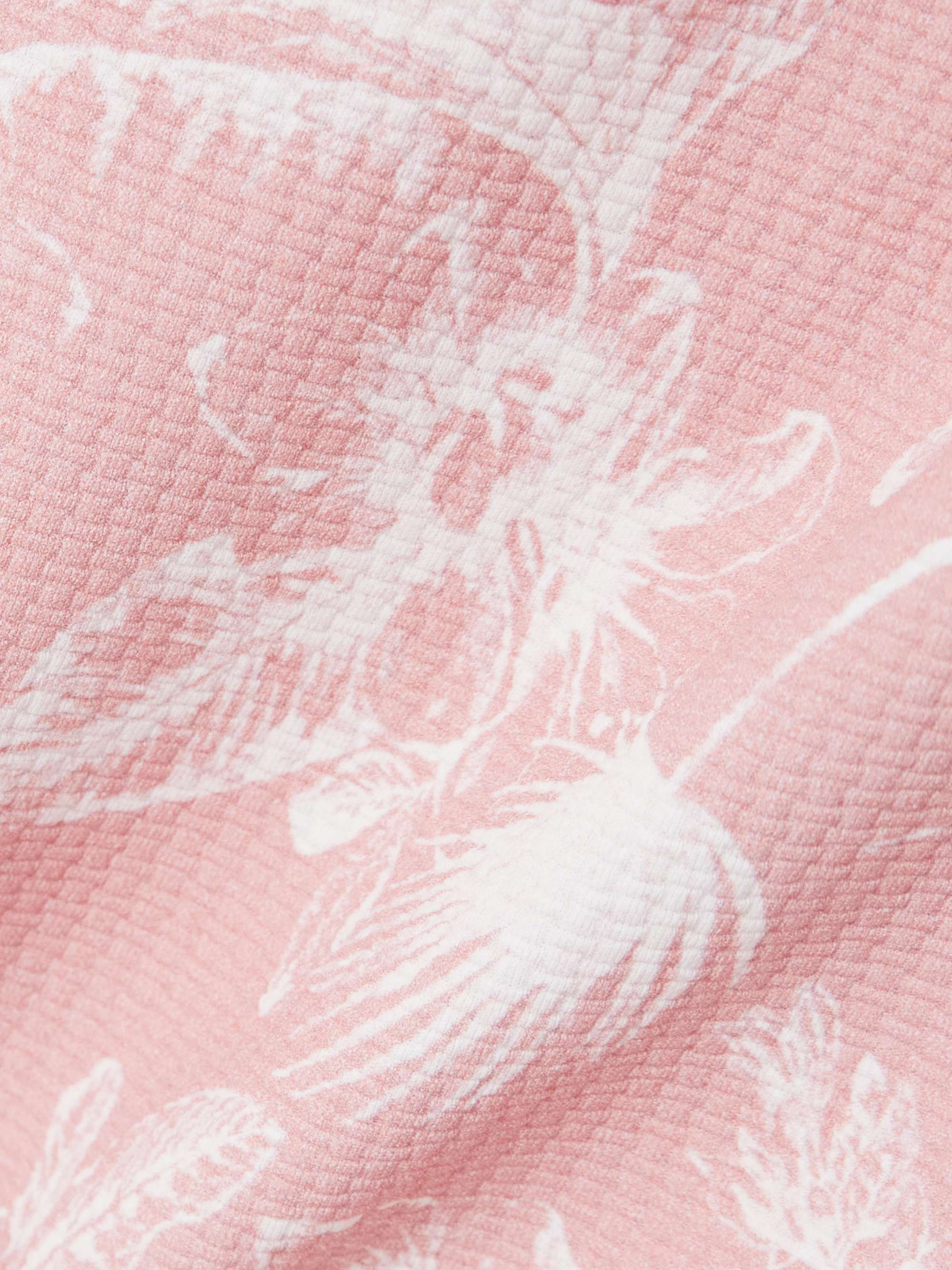 Palm Springs printed stretch-seersucker swimsuit view