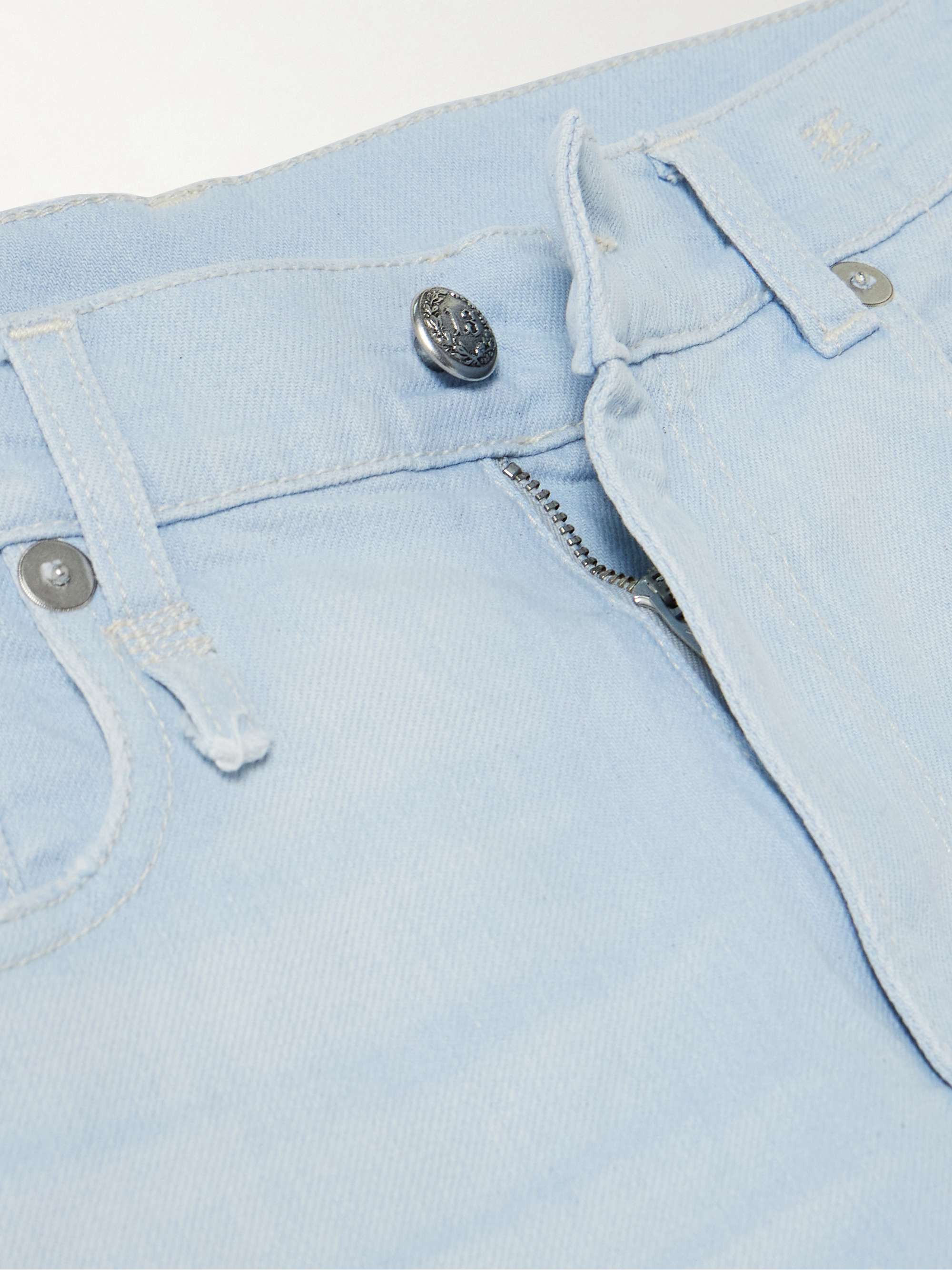 Romeo cropped high-rise slim-leg jeans view