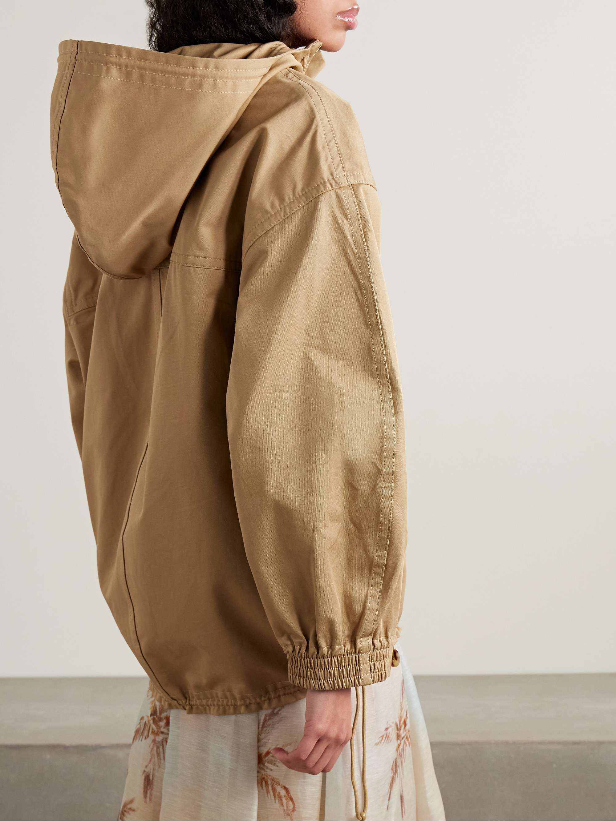 Illuminate cotton-twill jacket view