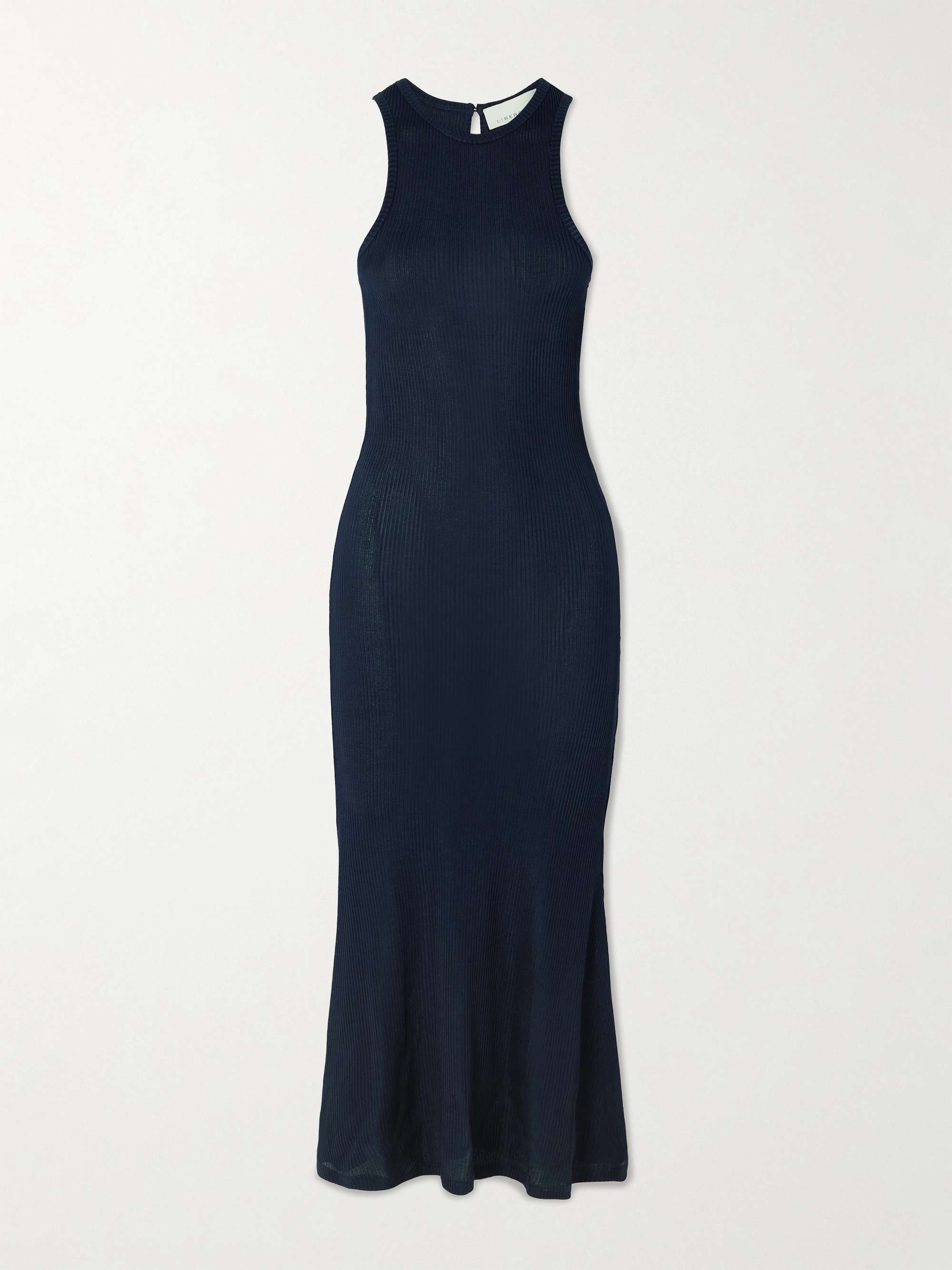Joan ribbed jersey midi dress view