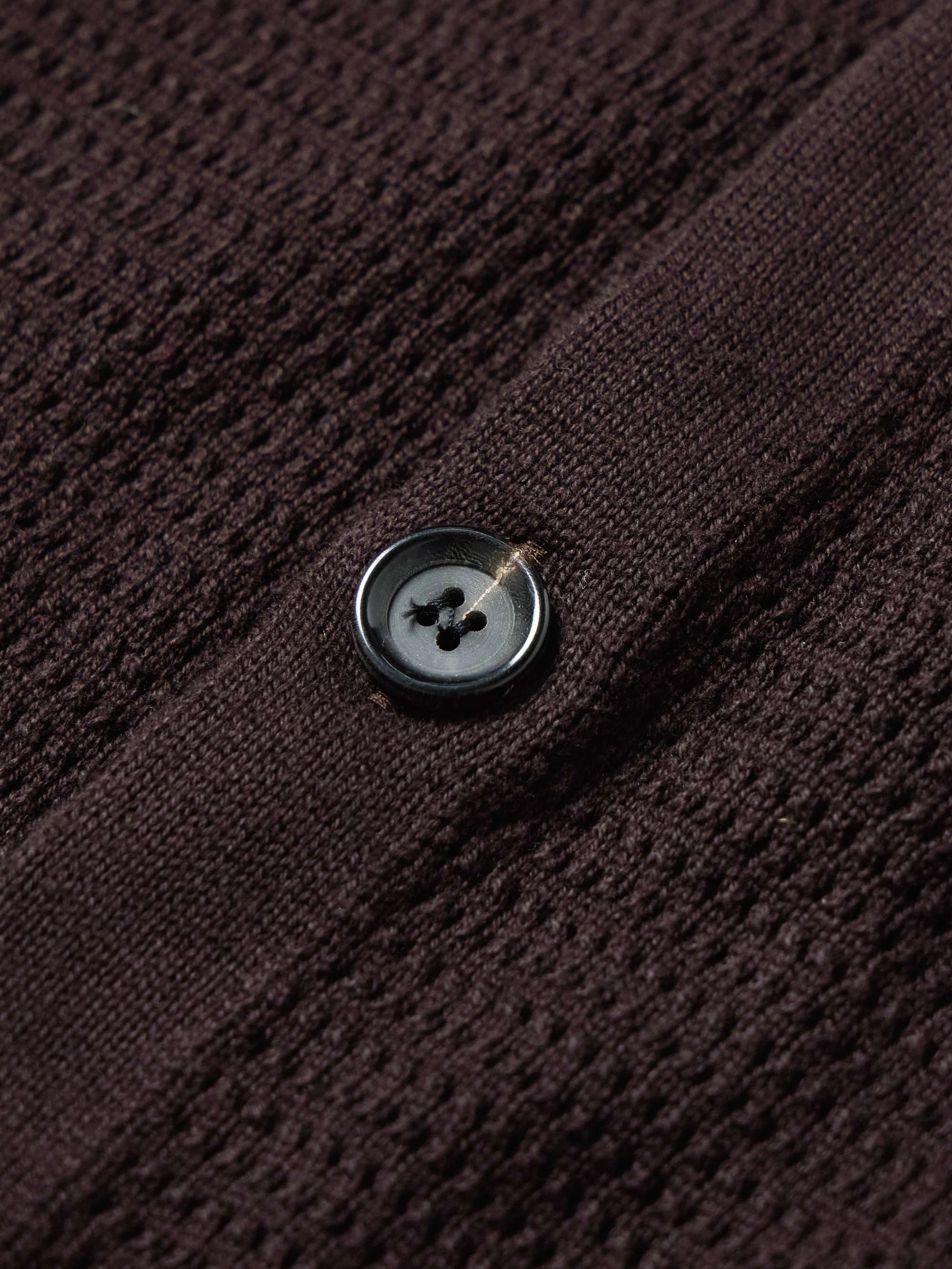 Open-Knit Organic Cotton Shirt view