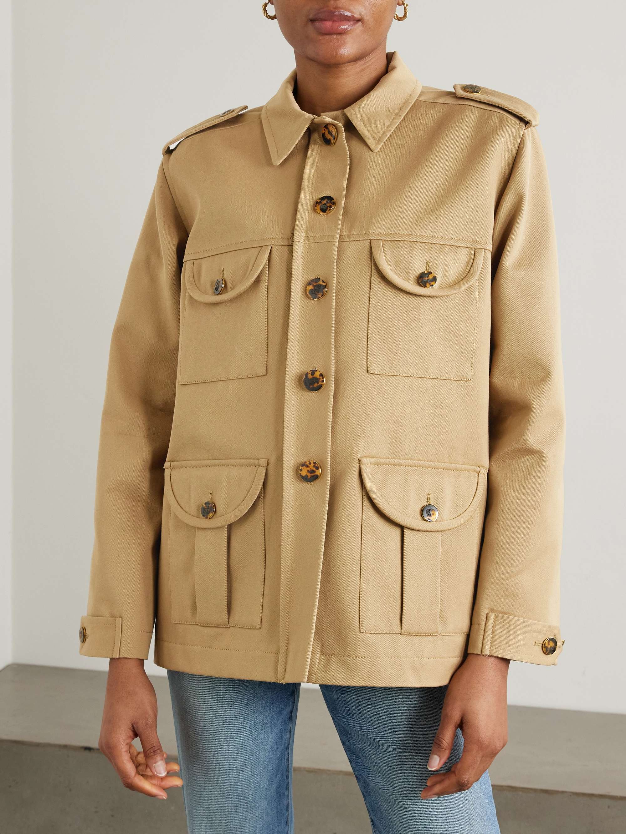 Endurance Sahariana cotton-twill jacket view