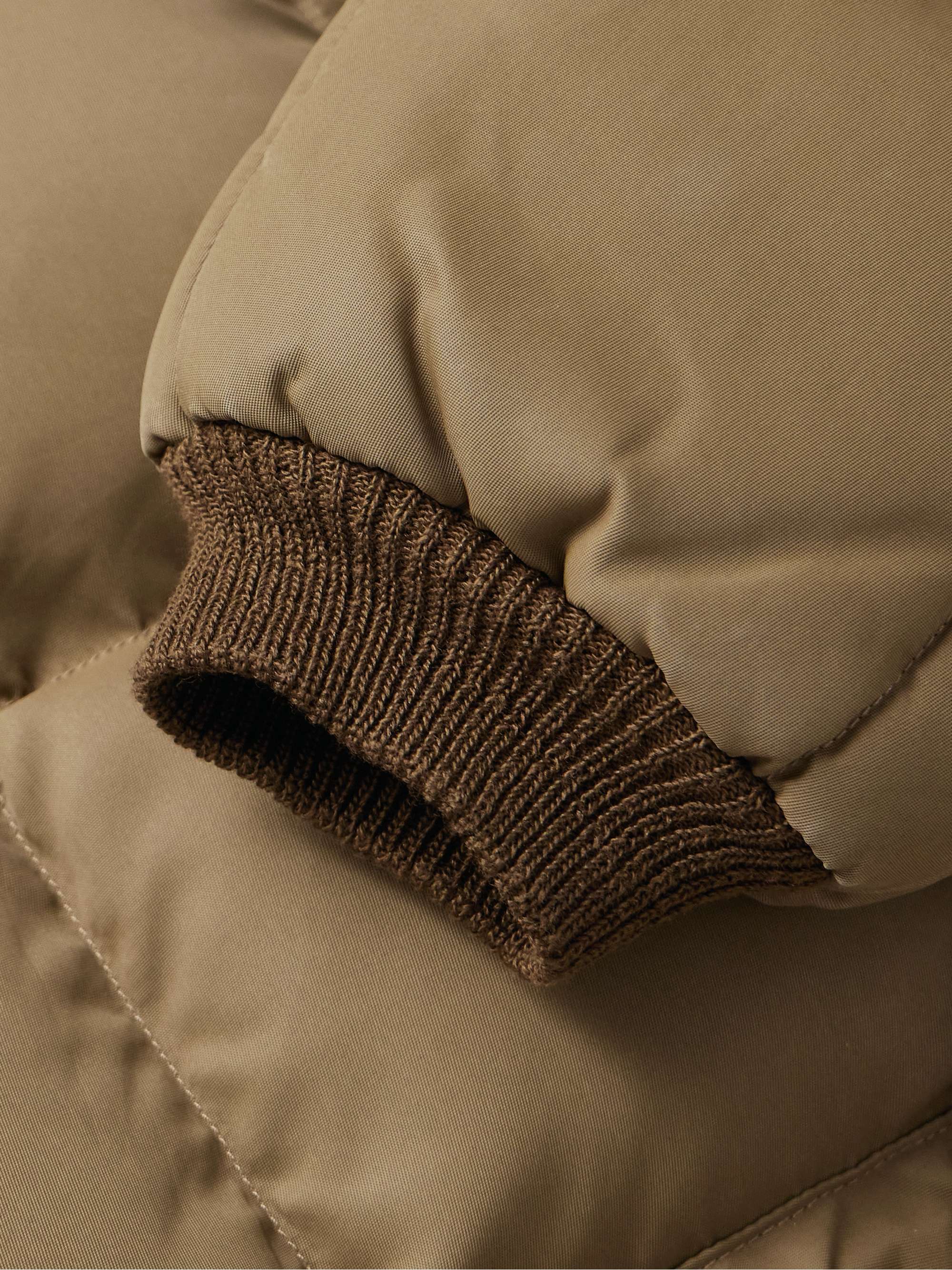Ellis Quilted Padded Shell Hooded Jacket view