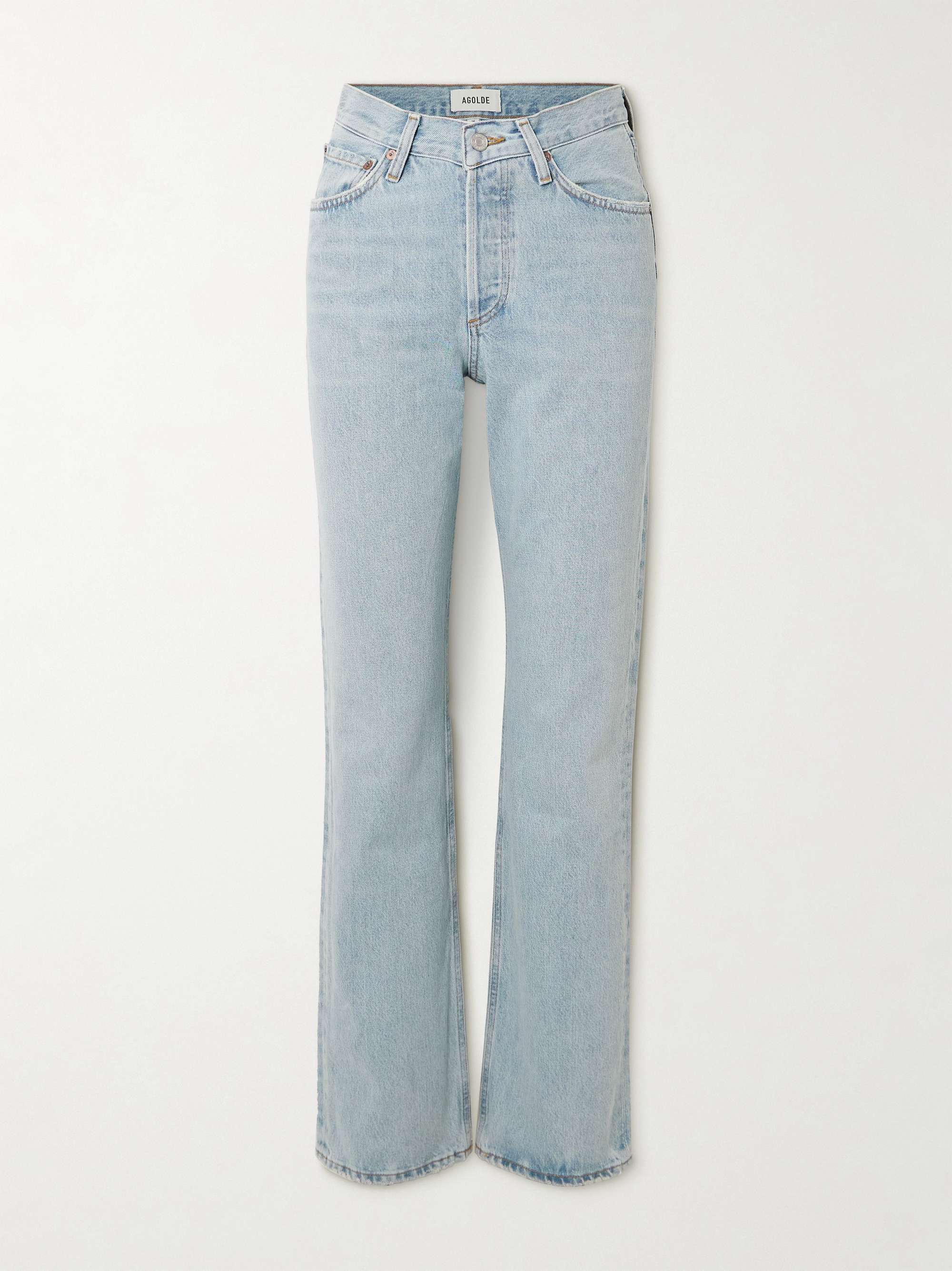 Kelly high-rise straight-leg jeans view