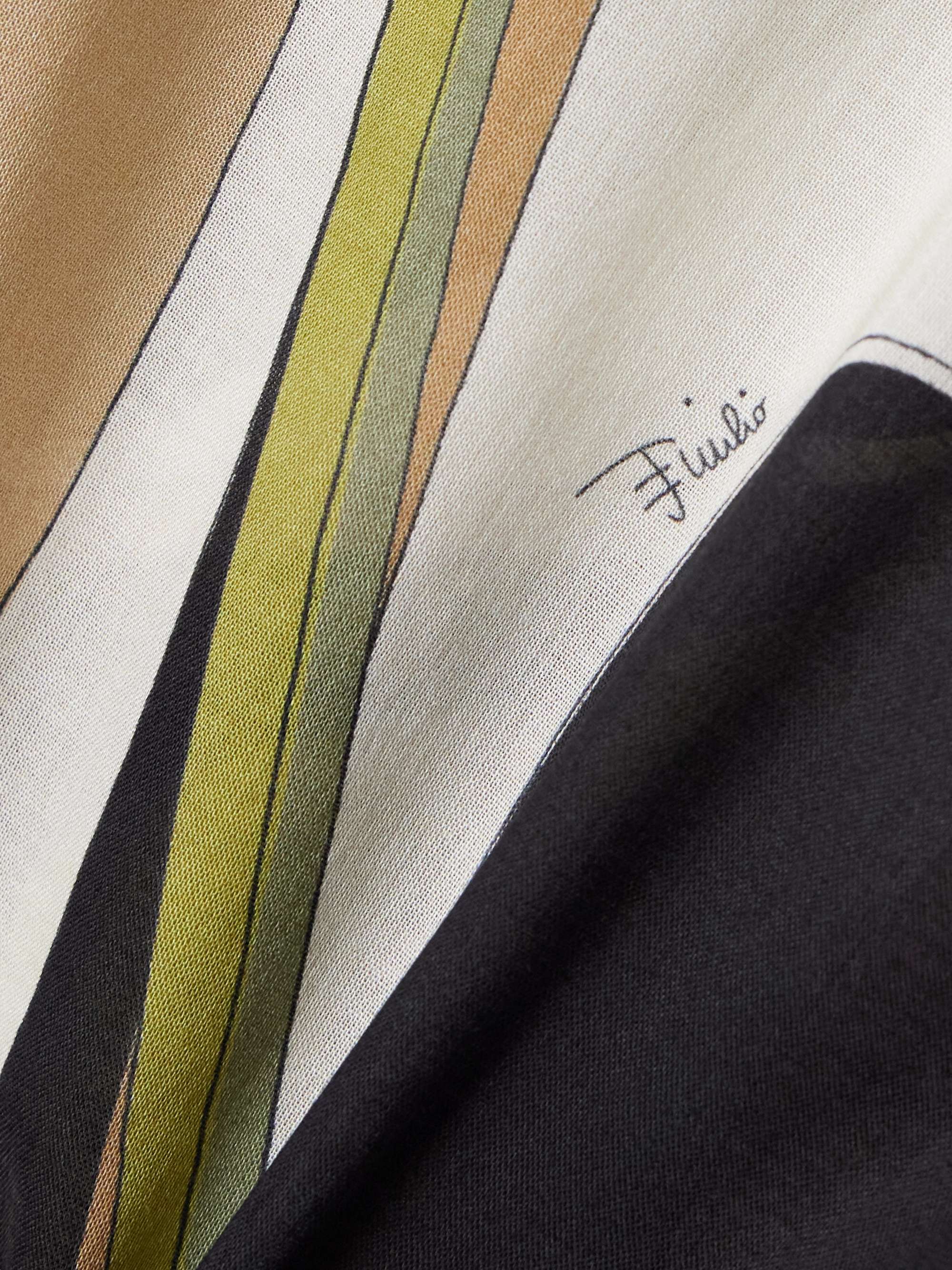 Onda printed cotton-muslin shirt view