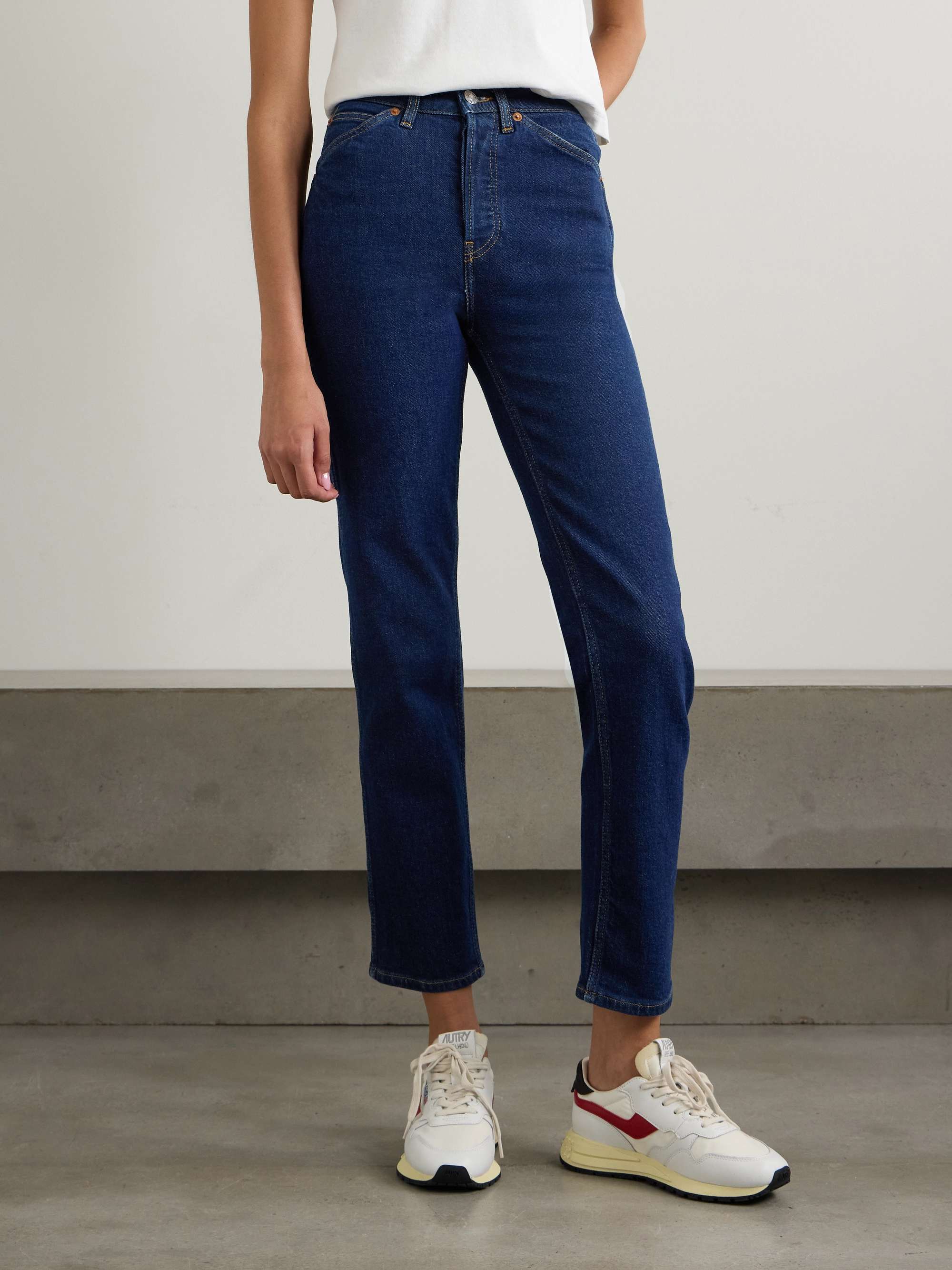 Painter Stove Pipe high-rise straight-leg jeans view