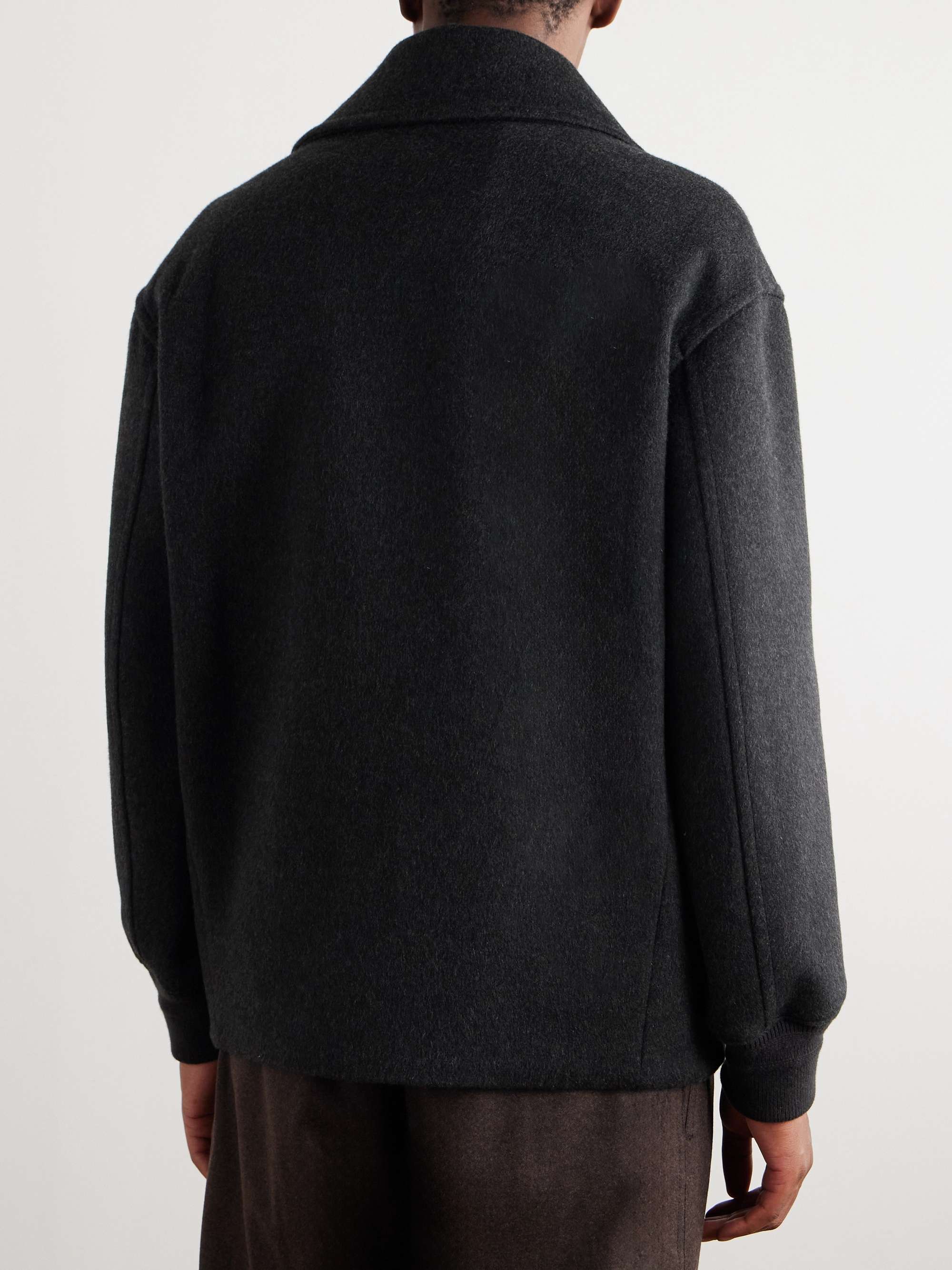 Marius Brushed-Cashmere Jacket view