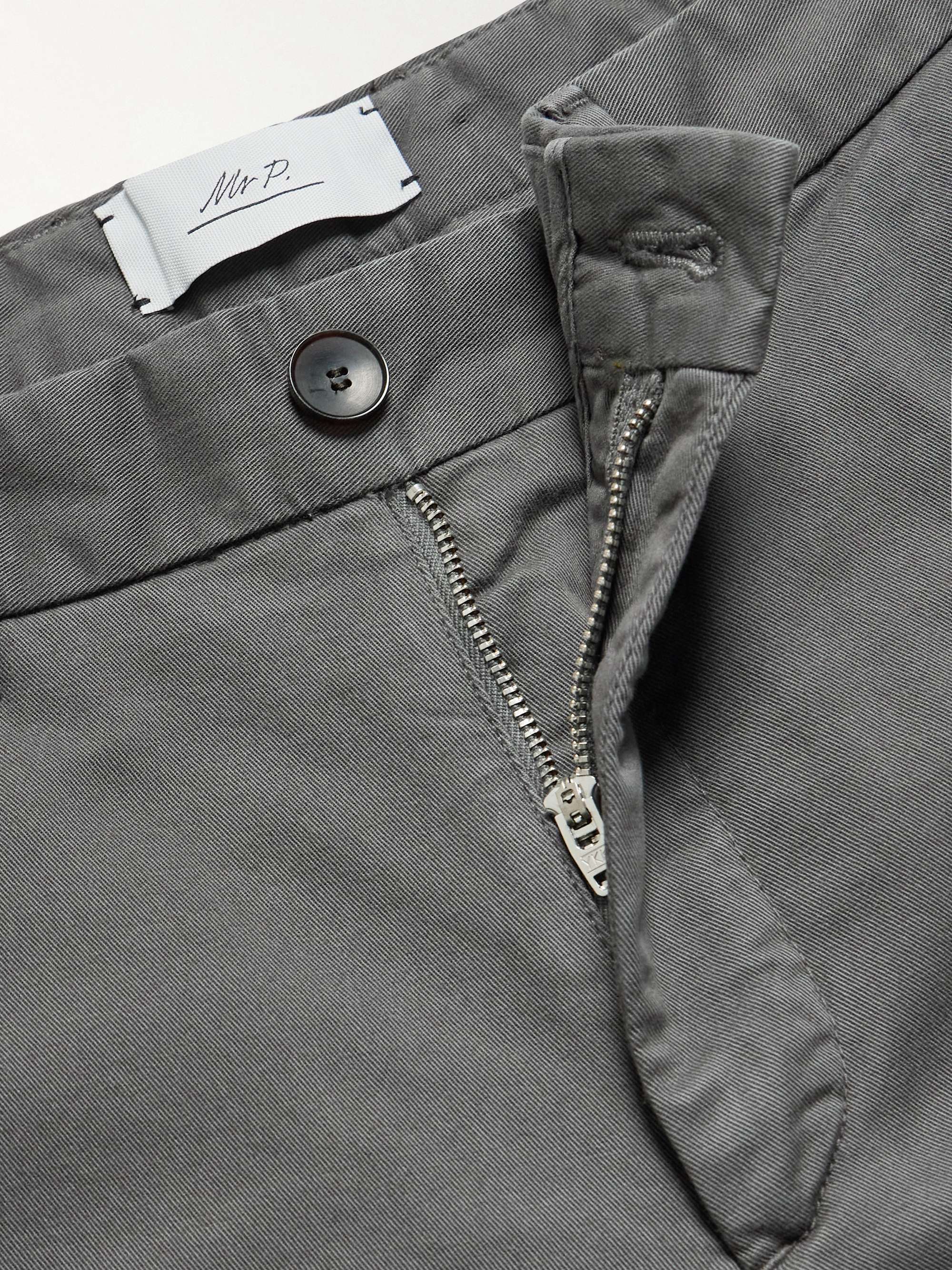 Slim-Fit Cotton-Twill Chinos view