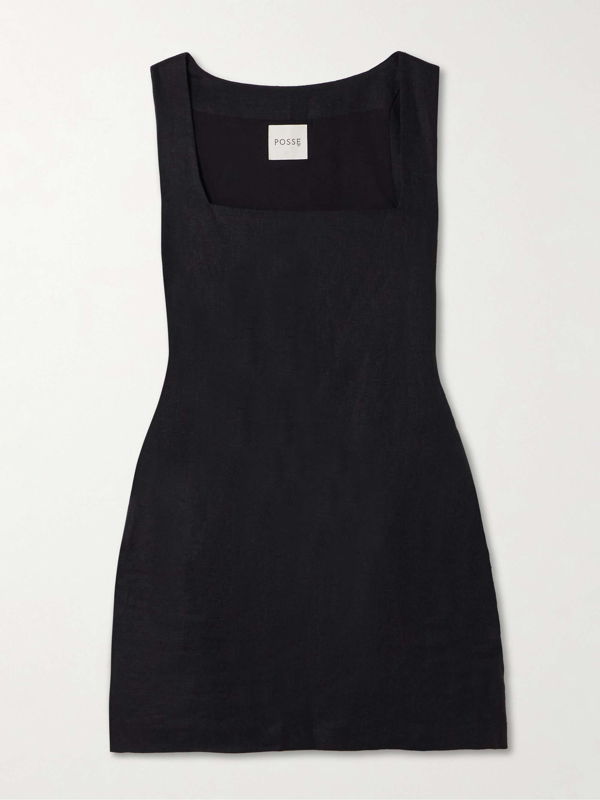 Alice linen mini dress view